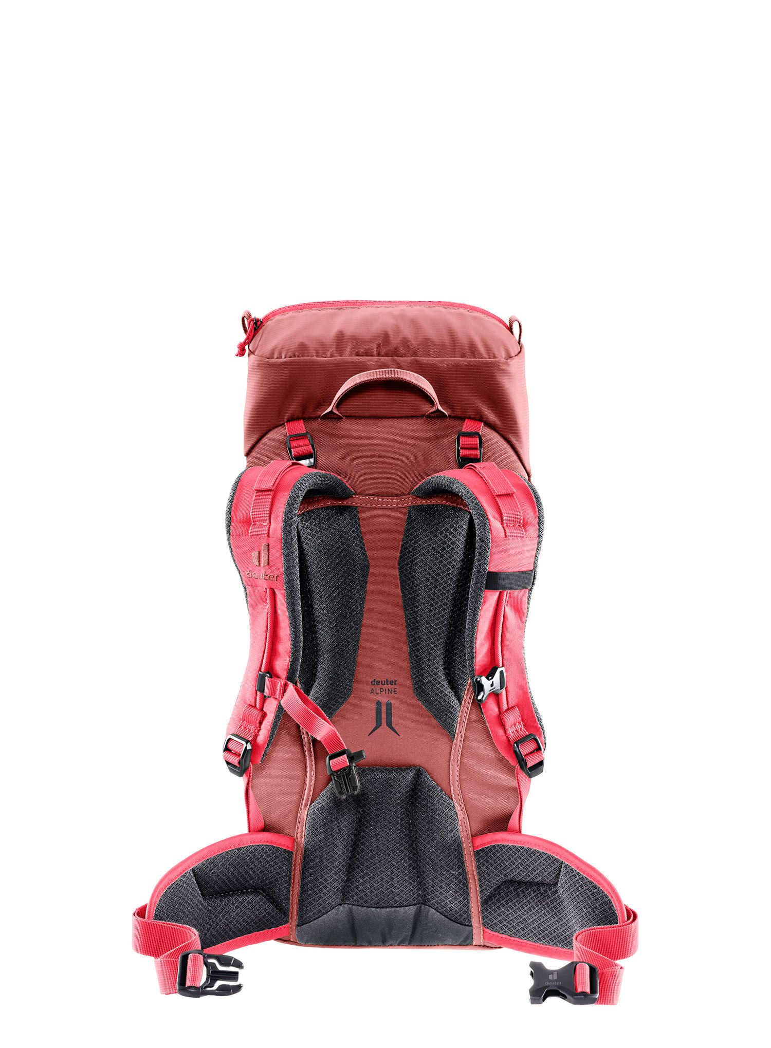 Otroški pohodniški nahrbtnik Deuter Climber 22 - redwood/hibiscus