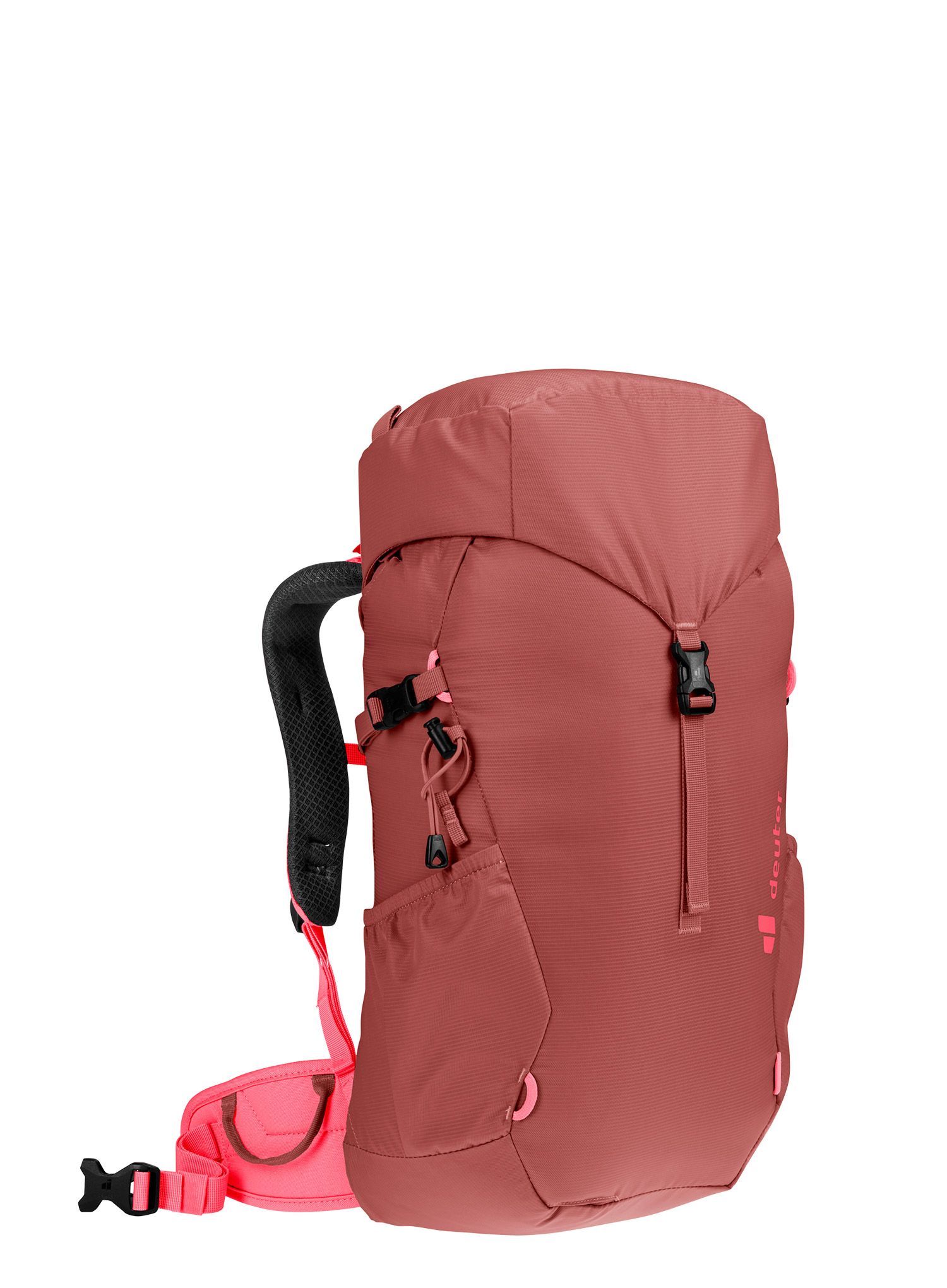 Otroški pohodniški nahrbtnik Deuter Climber 22 - redwood/hibiscus