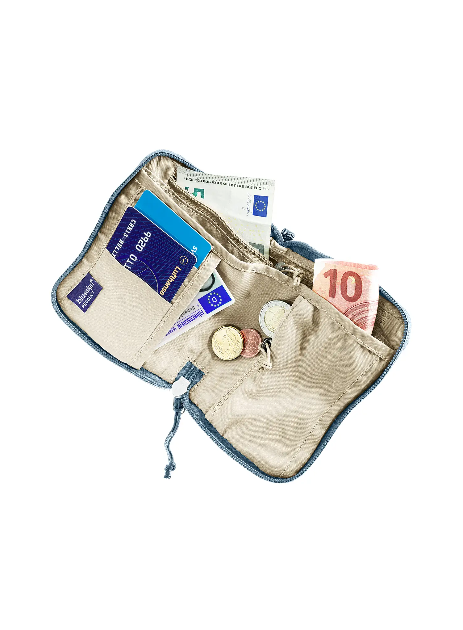 Denarnica Deuter Zip Wallet - atlantic/desert