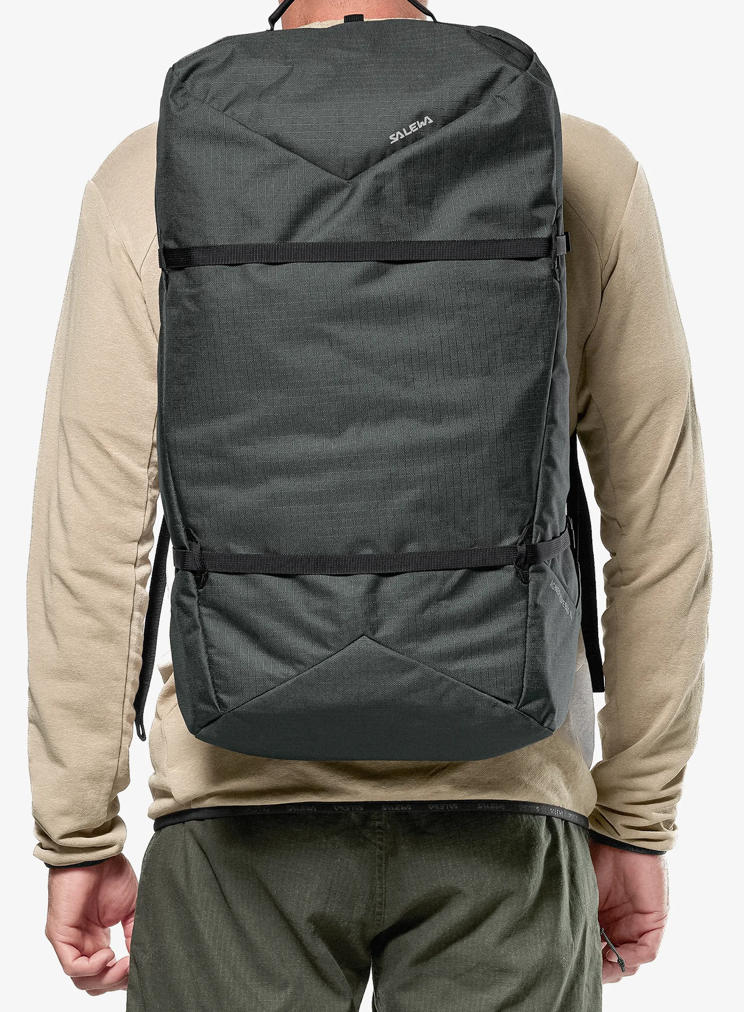 Torba za vrvi Salewa Agner Ropebag XL - dark olive
