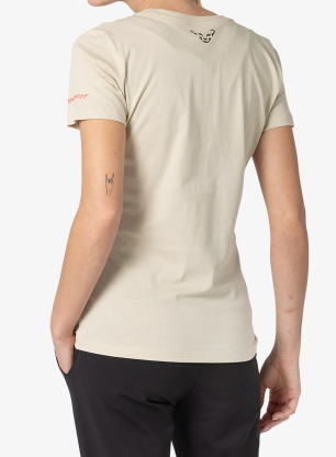 Ženska bombažna majica Dynafit Graphic CO S/S Tee - overcast/tabloid