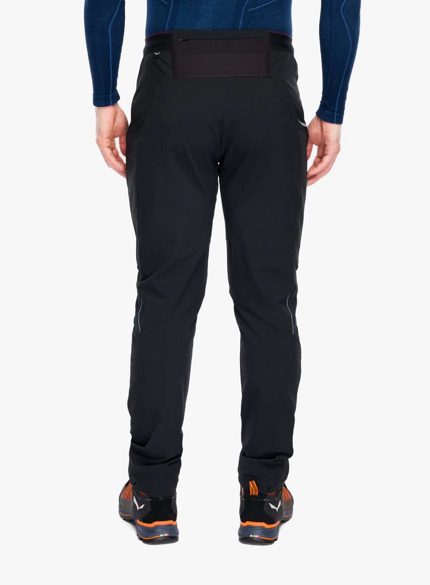 Pohodniške hlače Salewa Pedroc Sw Dst Wind Pant - black out