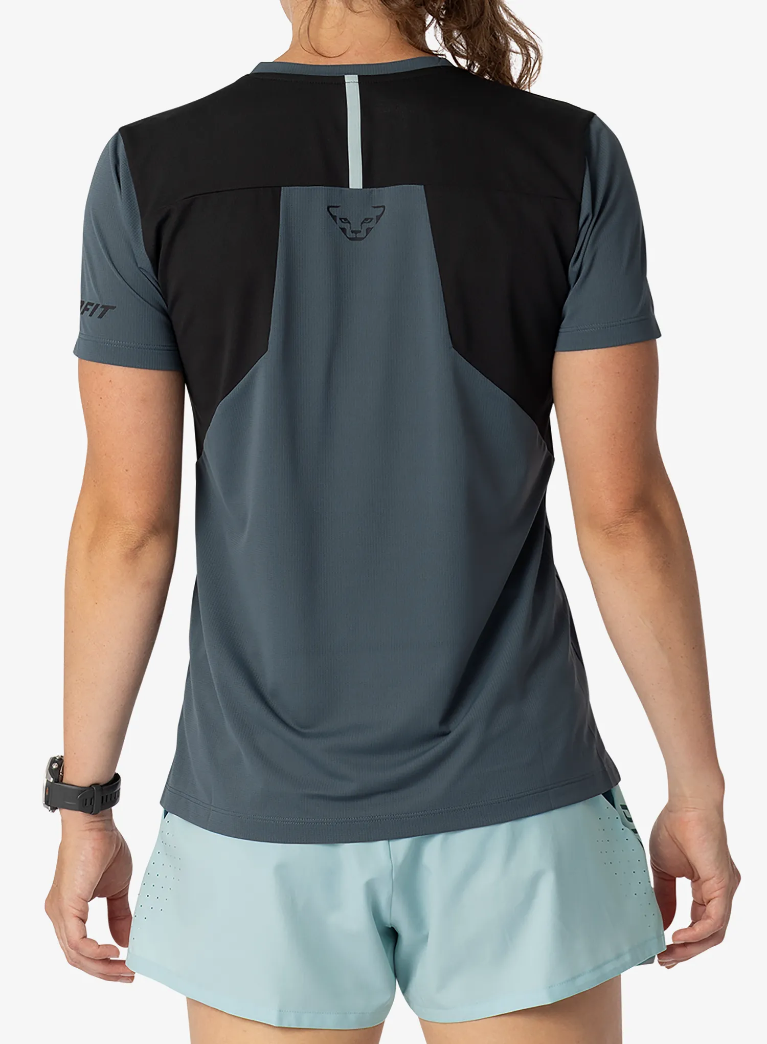 Ženska športna majica Dynafit Sky Shirt - cinder/cinder
