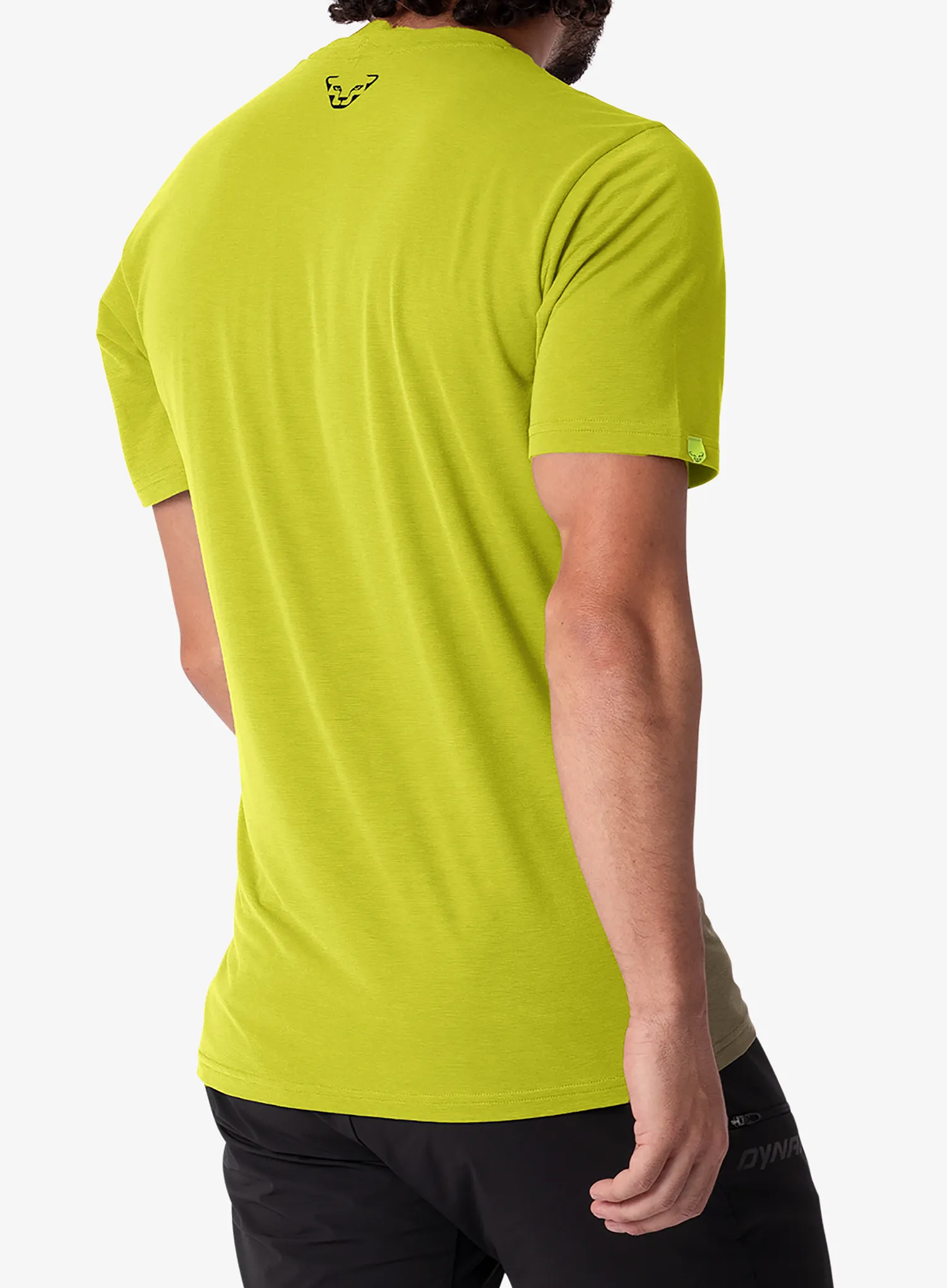 Športna majica Dynafit Transalper Graphic S/S Tee - golden lime