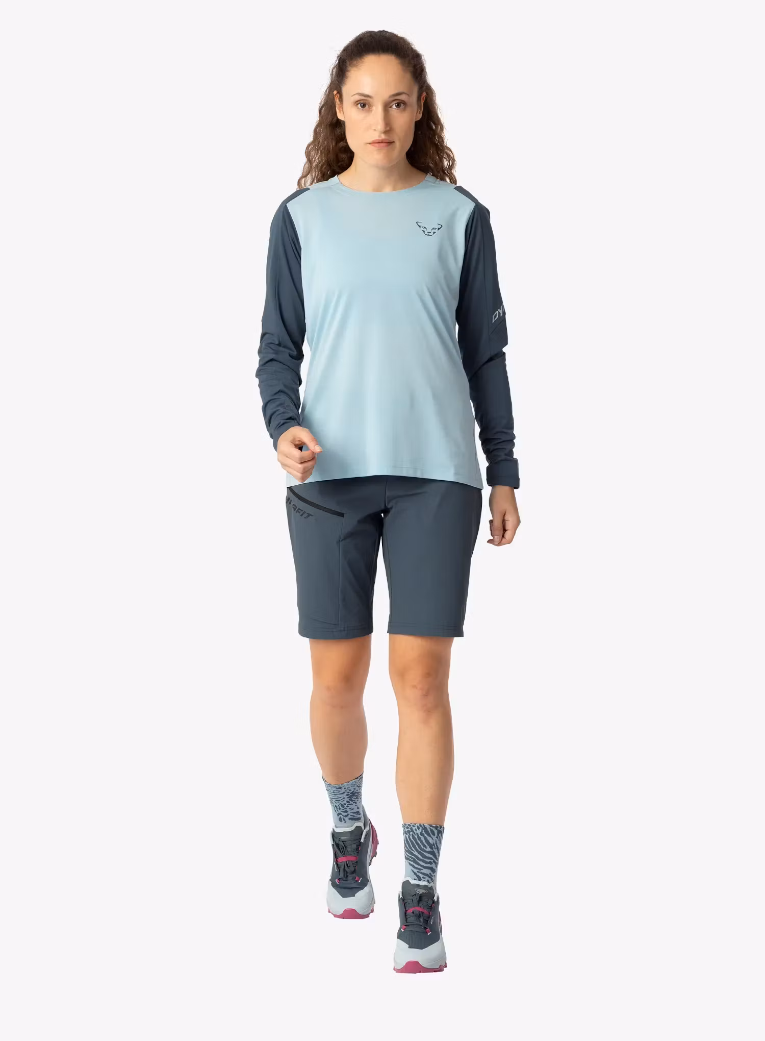 Ženski longsleeve Dynafit Transalper L/S Tee - cloud blue