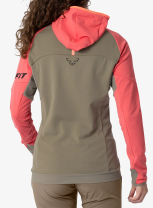 Ženska jopa s kapuco Dynafit Transalper Ptc Hooded JKT - cabana