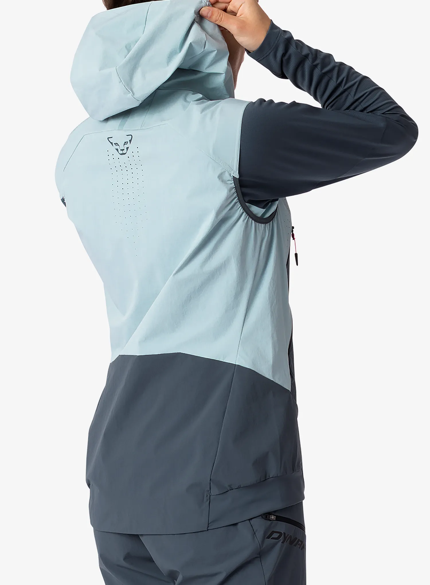 Ženski brezrokavnik Dynafit Transalper DST Vest - cloud blue