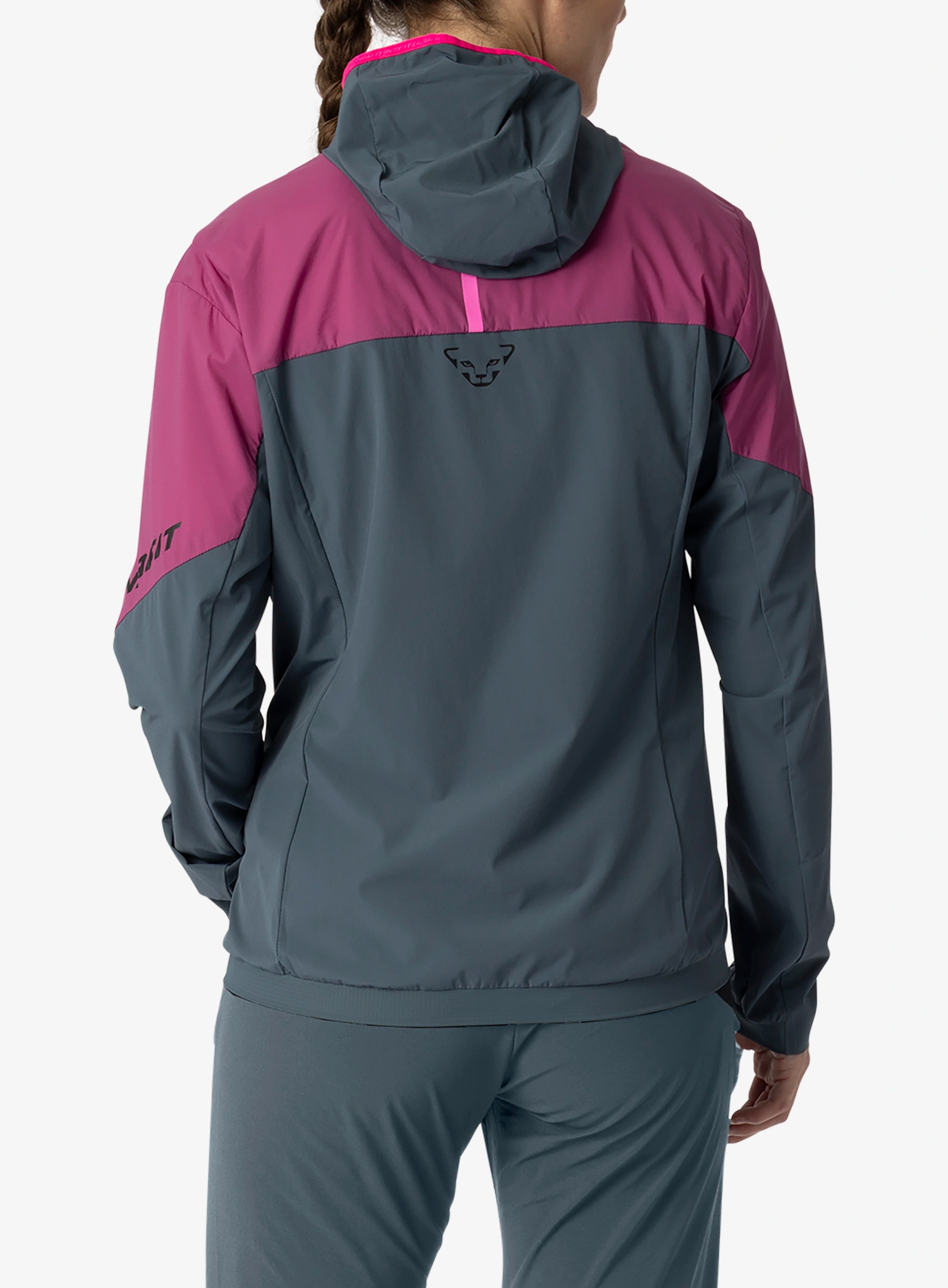 Ženska sintetična jakna Dynafit Traverse Ins Hooded Jacket - magenta