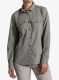 Ženska srajca proti komarjem Craghoppers NosiLife Loukkos Long Sleeved Shirt - vert