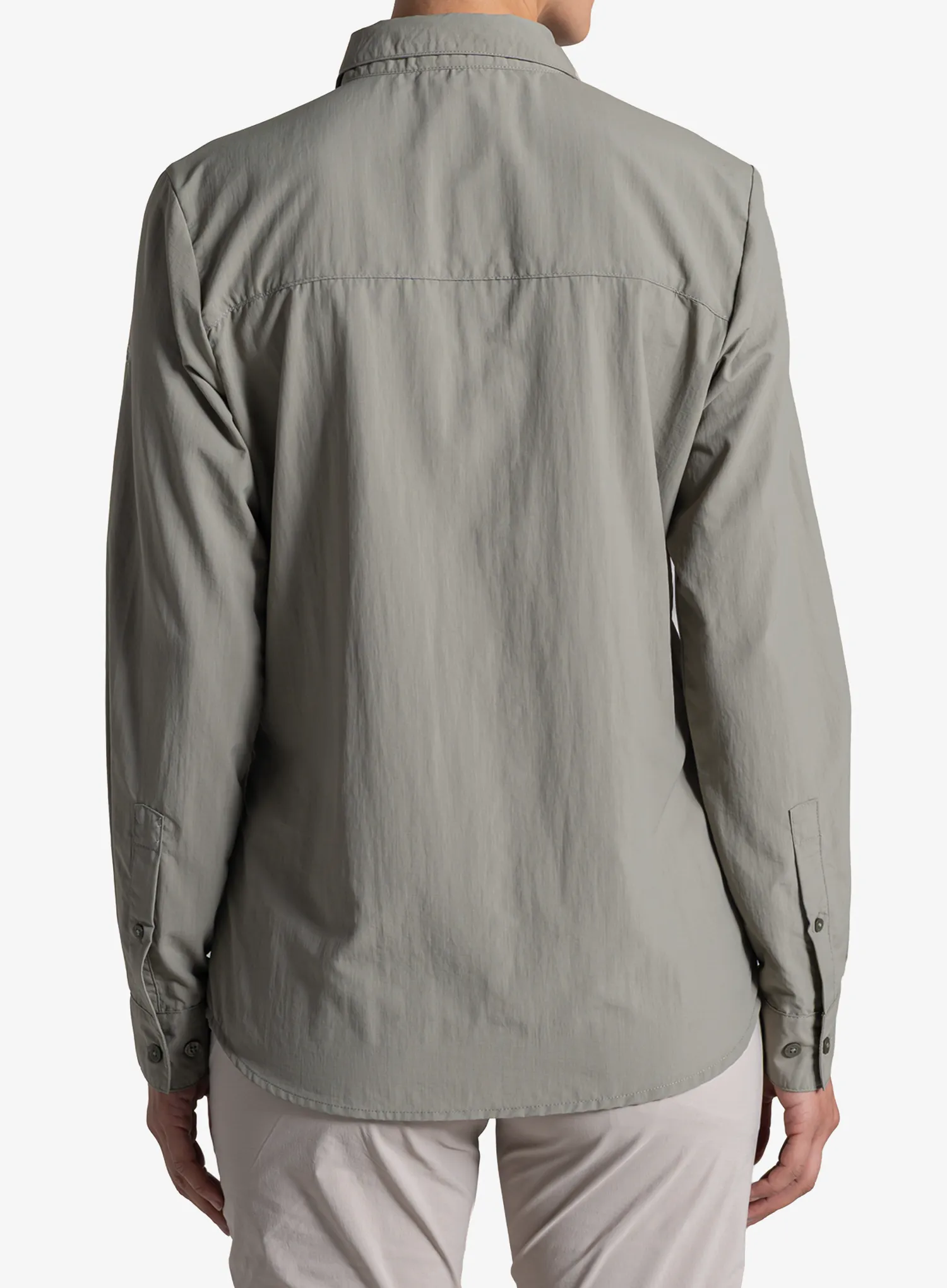Ženska srajca proti komarjem Craghoppers NosiLife Loukkos Long Sleeved Shirt - vert