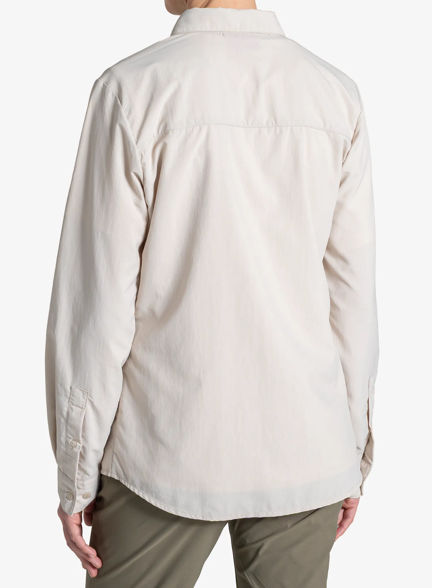 Ženska srajca proti komarjem Craghoppers NosiLife Loukkos Long Sleeved Shirt - oyster