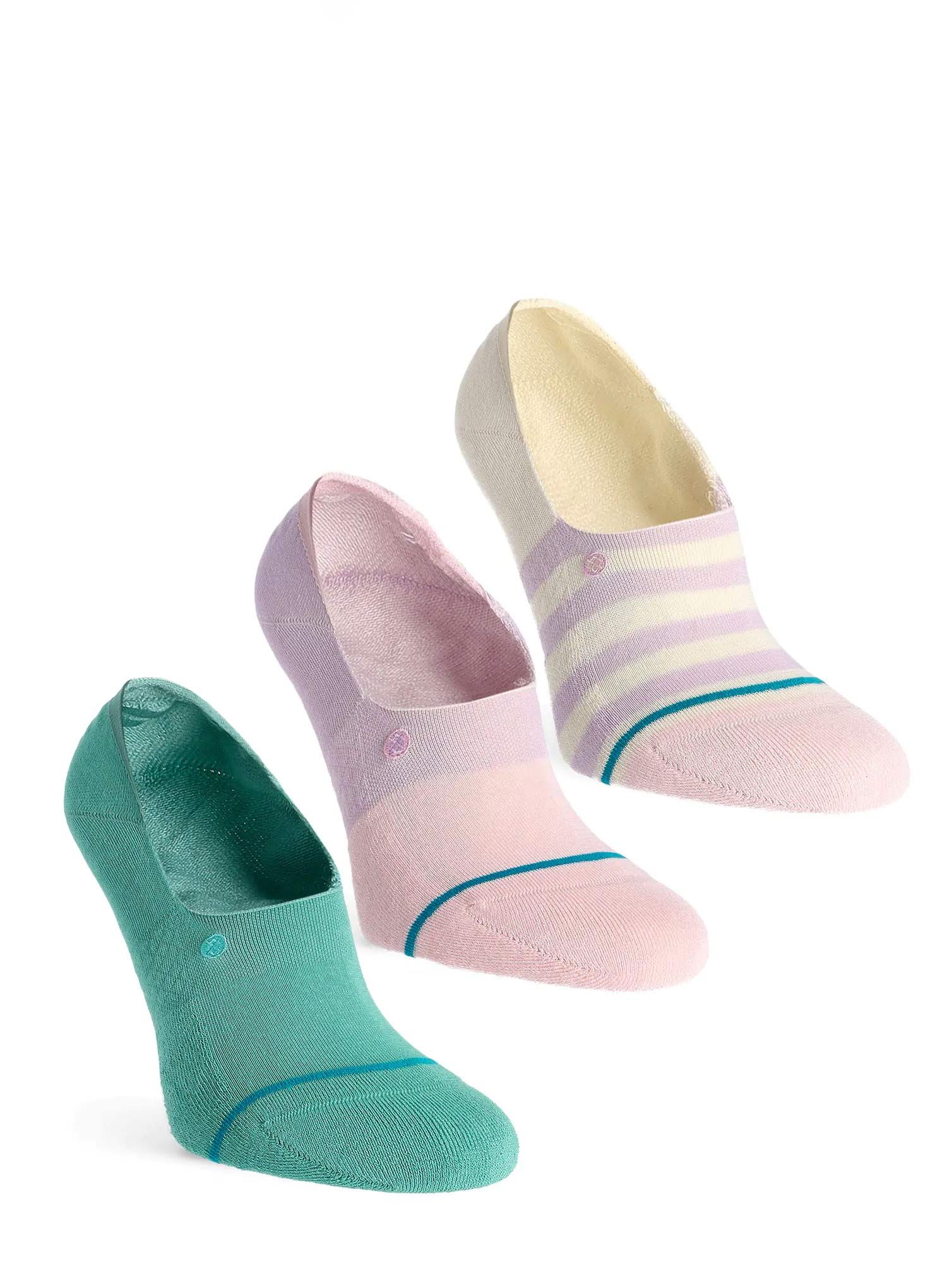 Ženske pohodniške nogavice Stance Absolute 3 Pack - turquoise