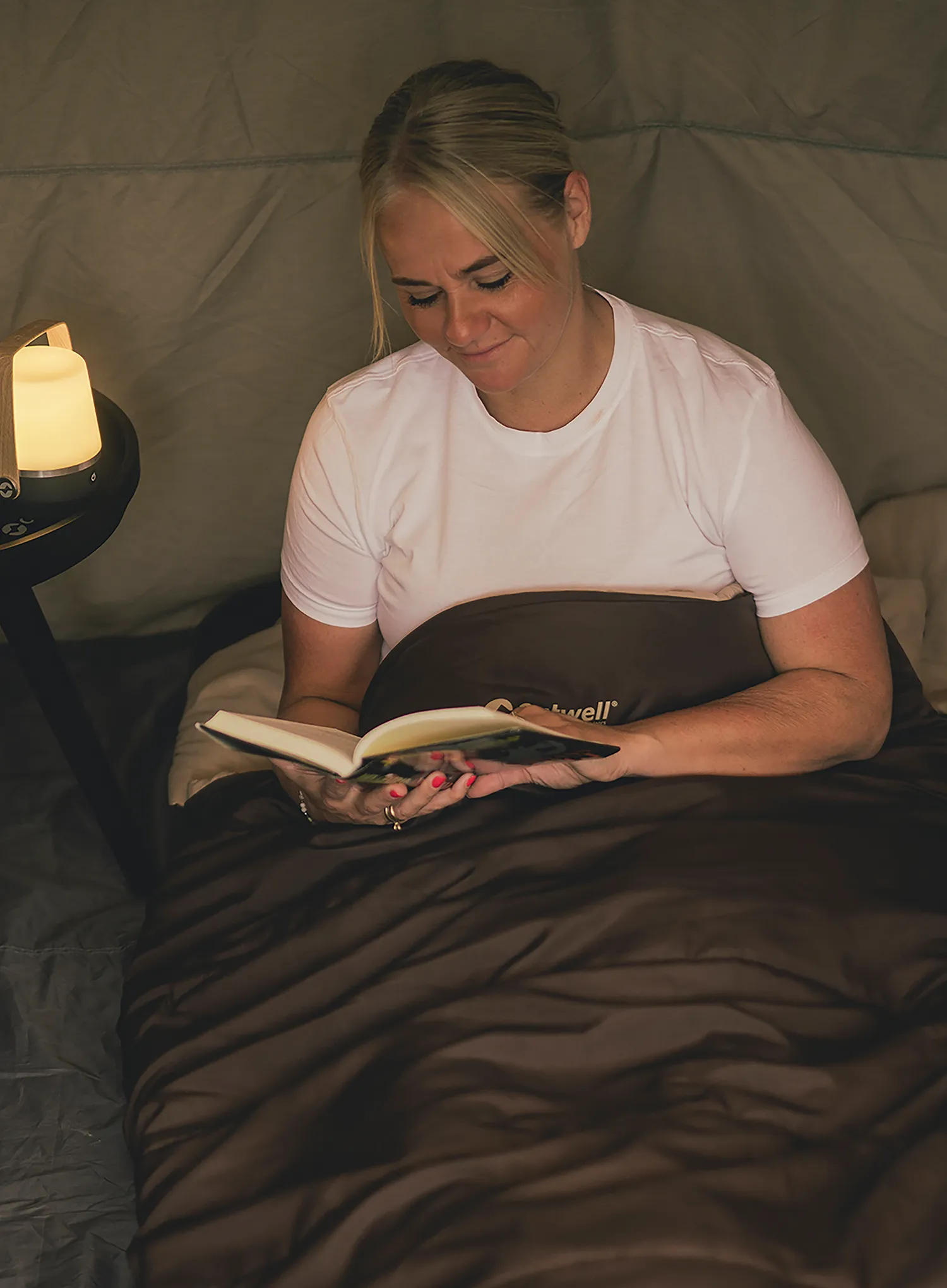 Spalna vreča Outwell Contour Supreme (190 cm) - brown