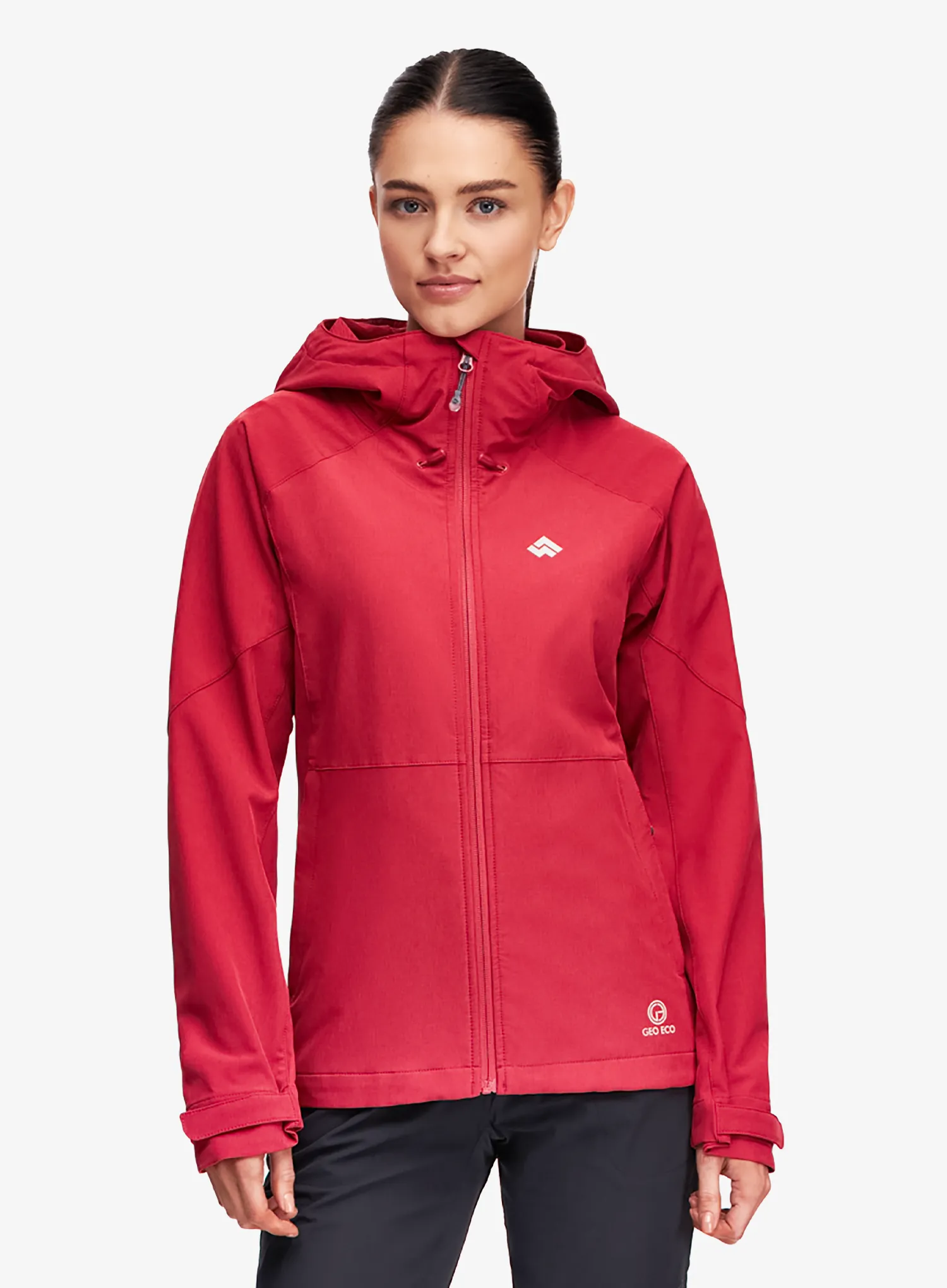 Ženska softshell jakna Alpinus Majadita - red