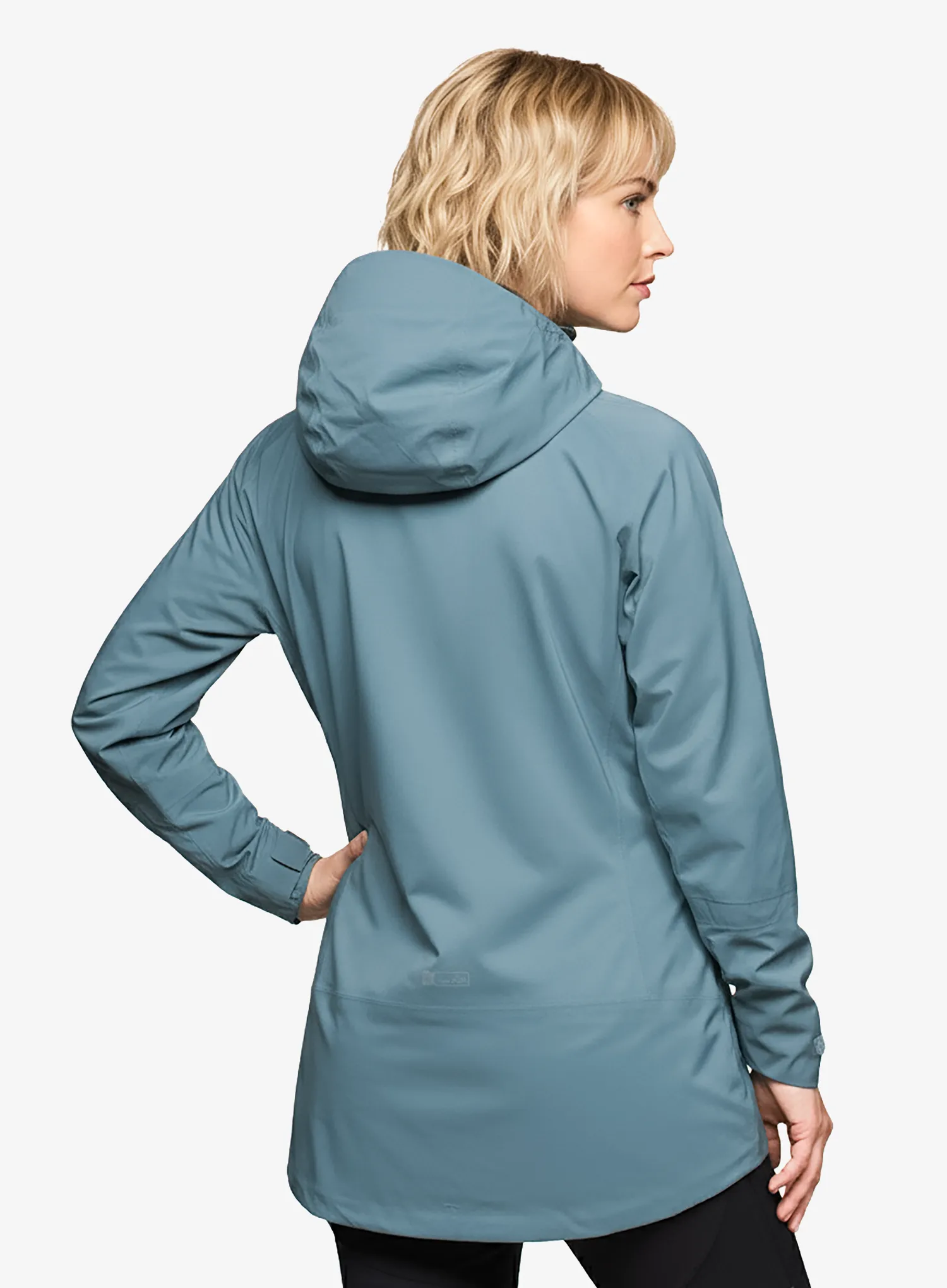 Ženska hardshell jakna Alpinus Selenga - grey/sage green