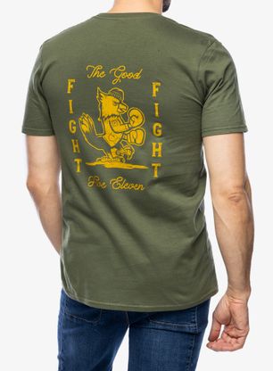 Majica s potiskom 5.11 Emea Good Fight S/S Tee - military green