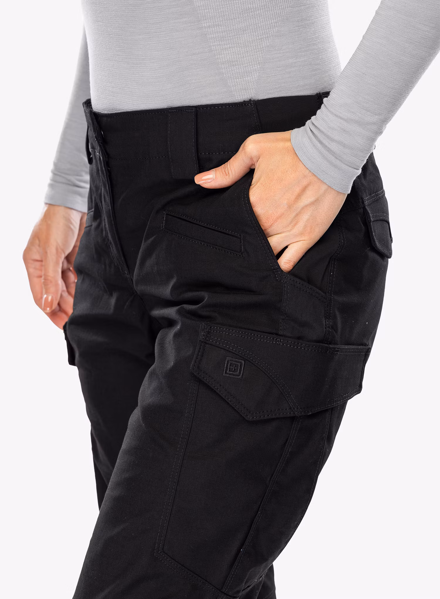 Taktne hlače za ženske 5.11 Icon Pant - black