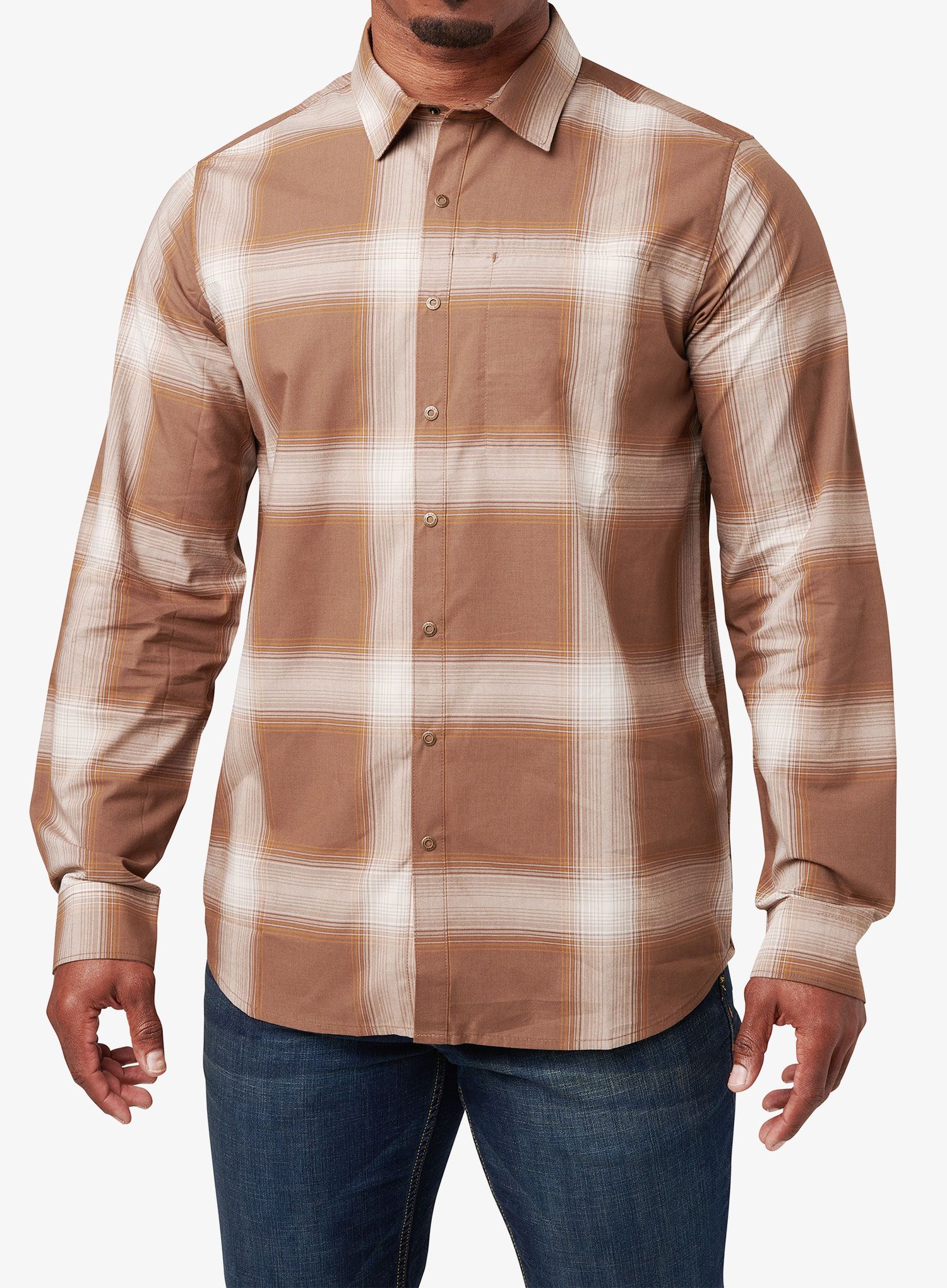 Pohodniška srajca 5.11 Igor Plaid L/S - drk erth pld
