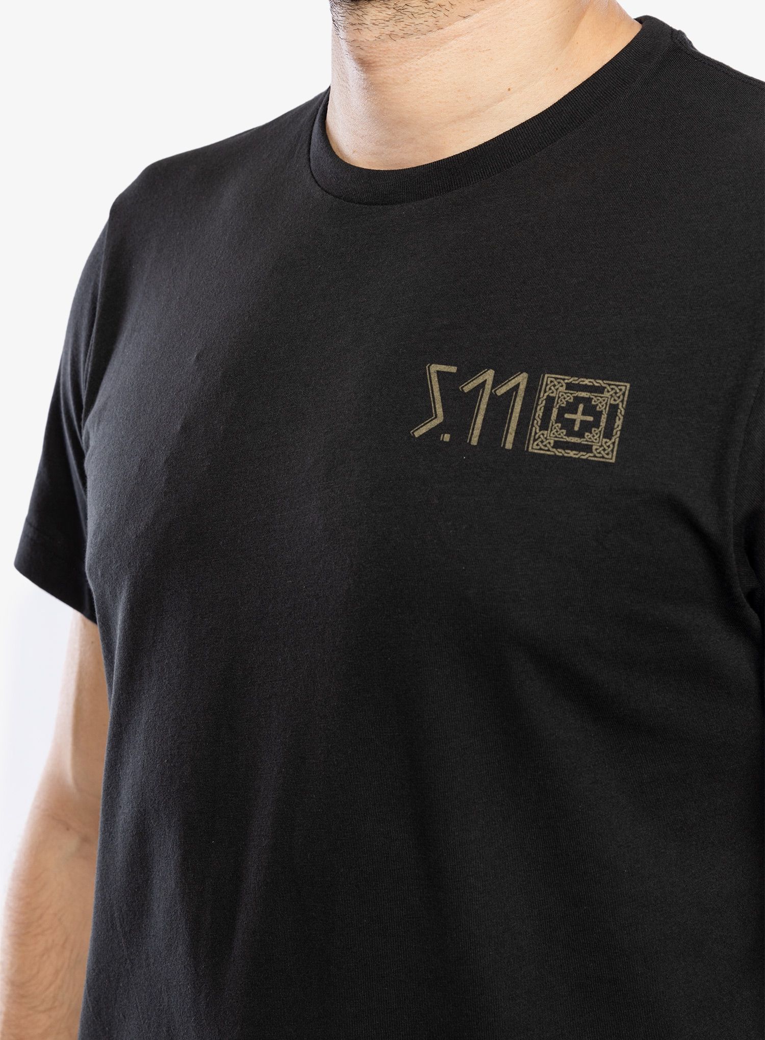 Majica s potiskom 5.11 Kicking Axe S/S Tee - black