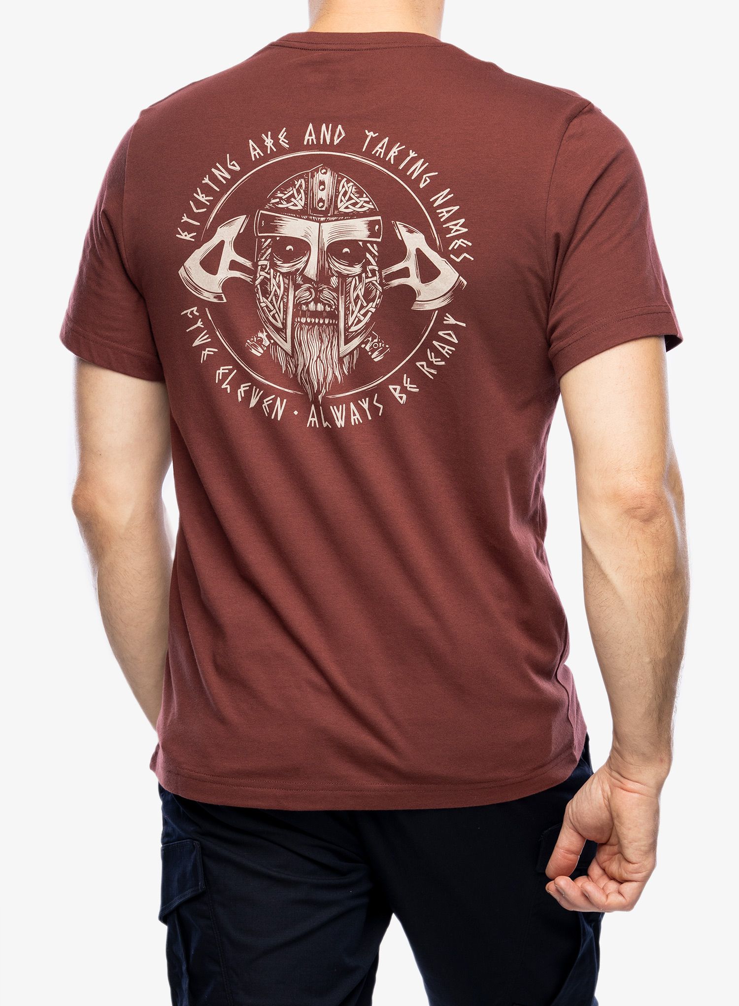 Majica s potiskom 5.11 Kicking Axe S/S Tee - spartan