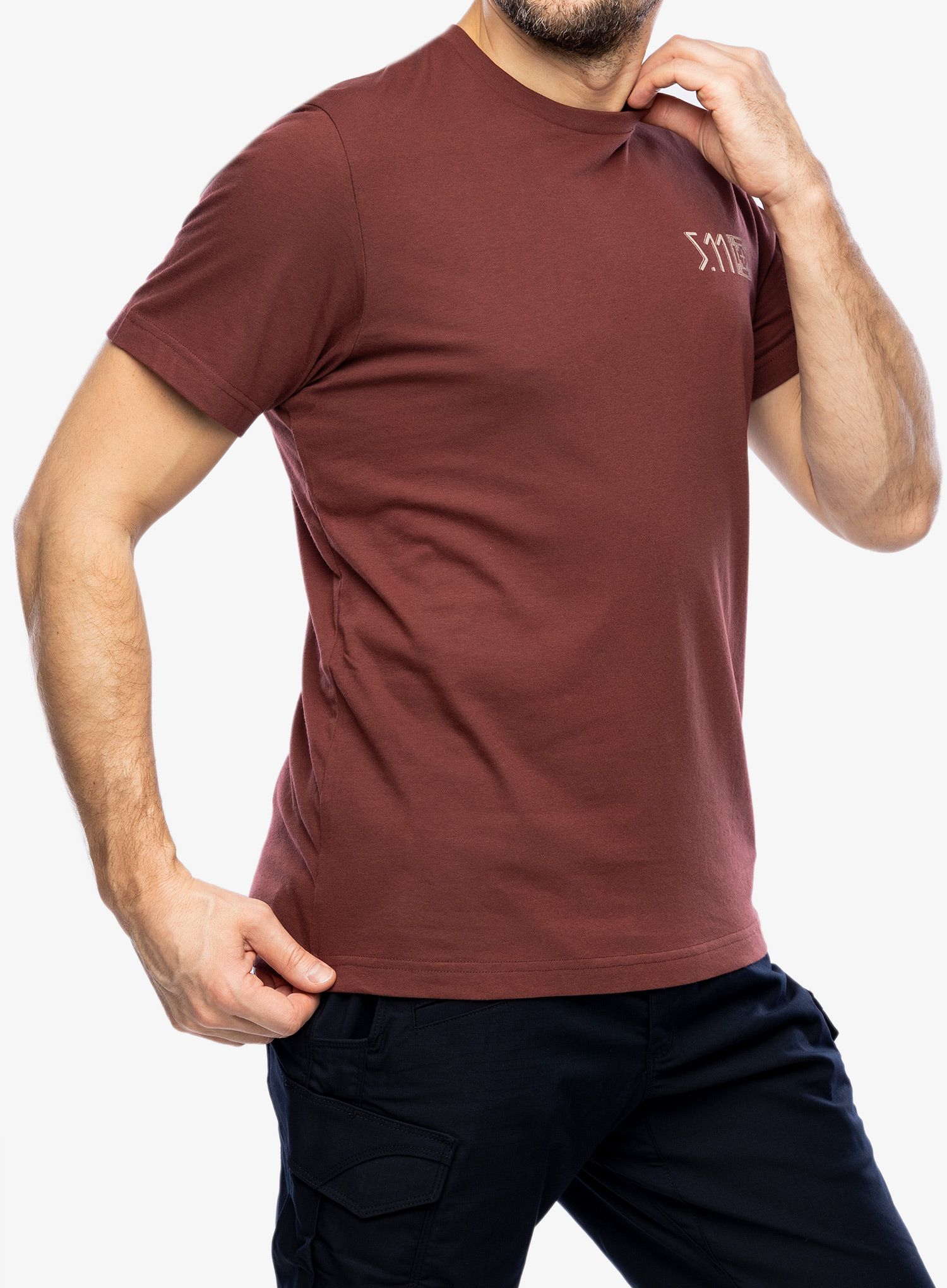 Majica s potiskom 5.11 Kicking Axe S/S Tee - spartan