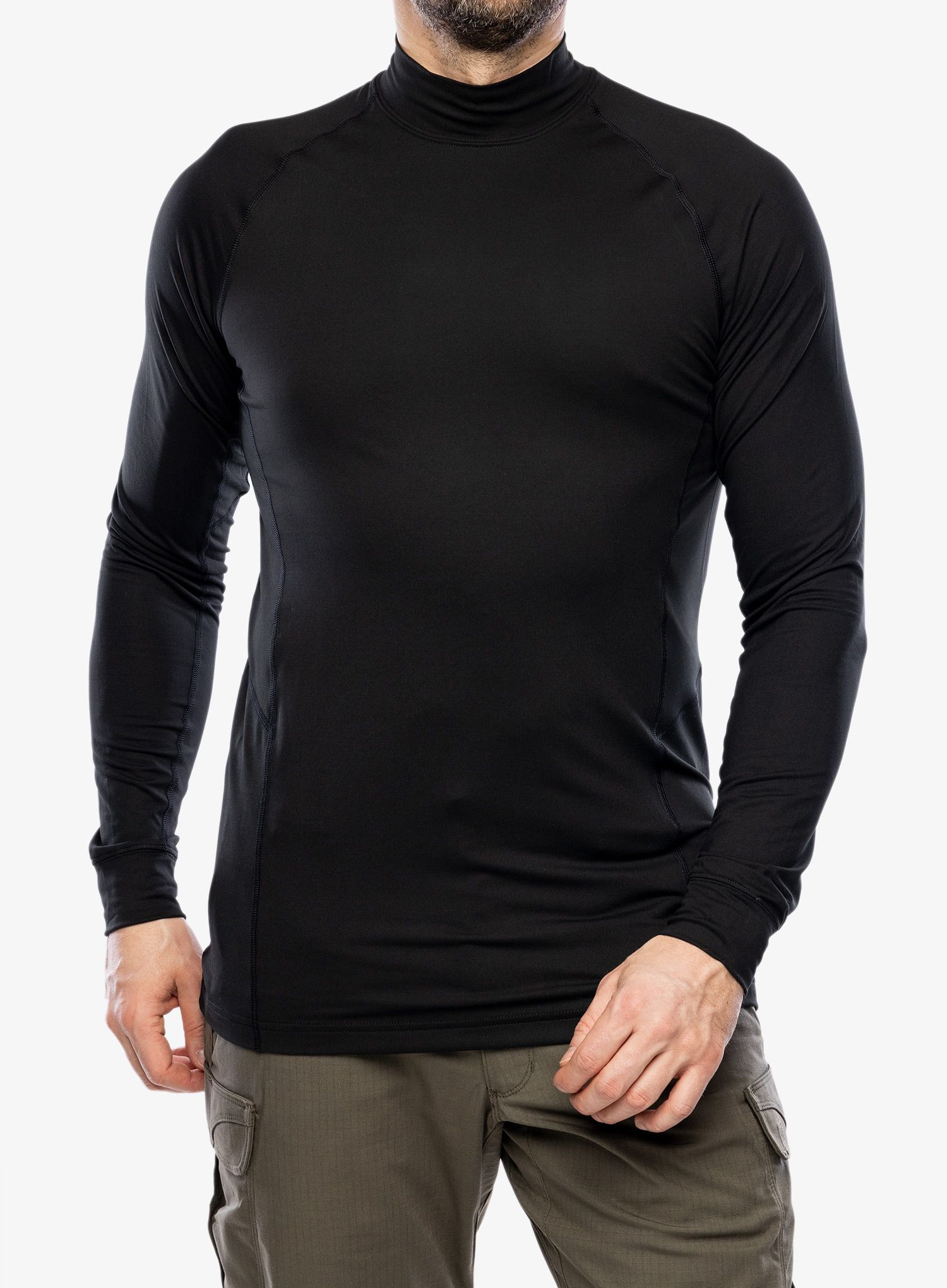 Termo flis jopa 5.11 Mock Neck L/S Top - black