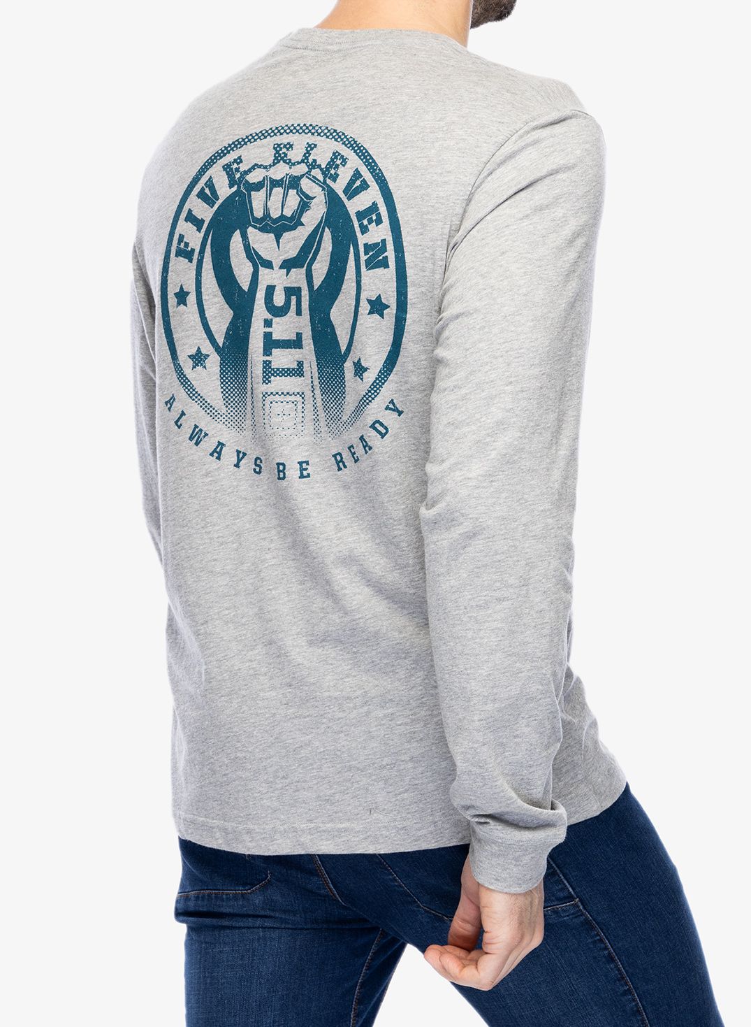 Jopica 5.11 PT-R Kettle Power L/S - heather grey