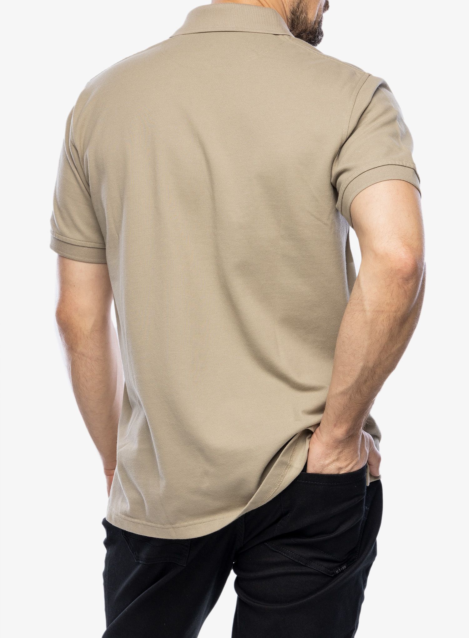 Bombažna majica 5.11 Professional S/S Polo - silver tan
