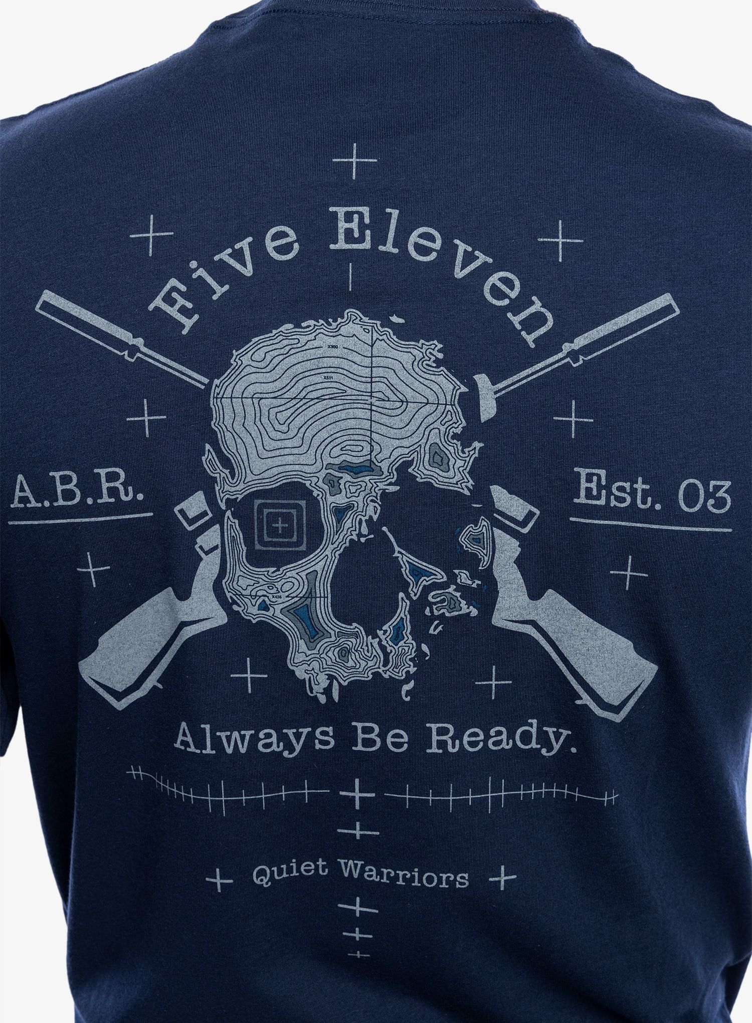 Majica z dolgimi rokavi 5.11 Quiet Warrior L/S Tee - pacific navy