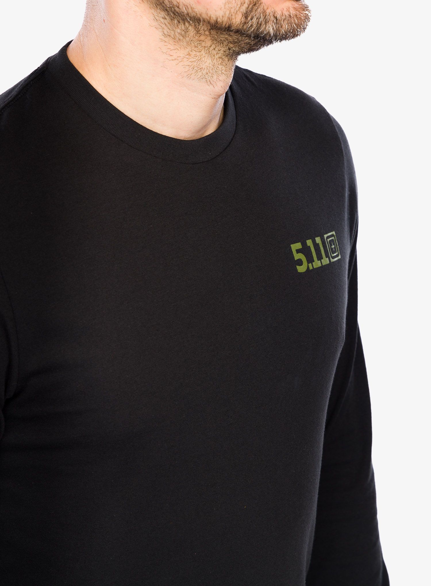 Jopica 5.11 Skull Island L/S - black