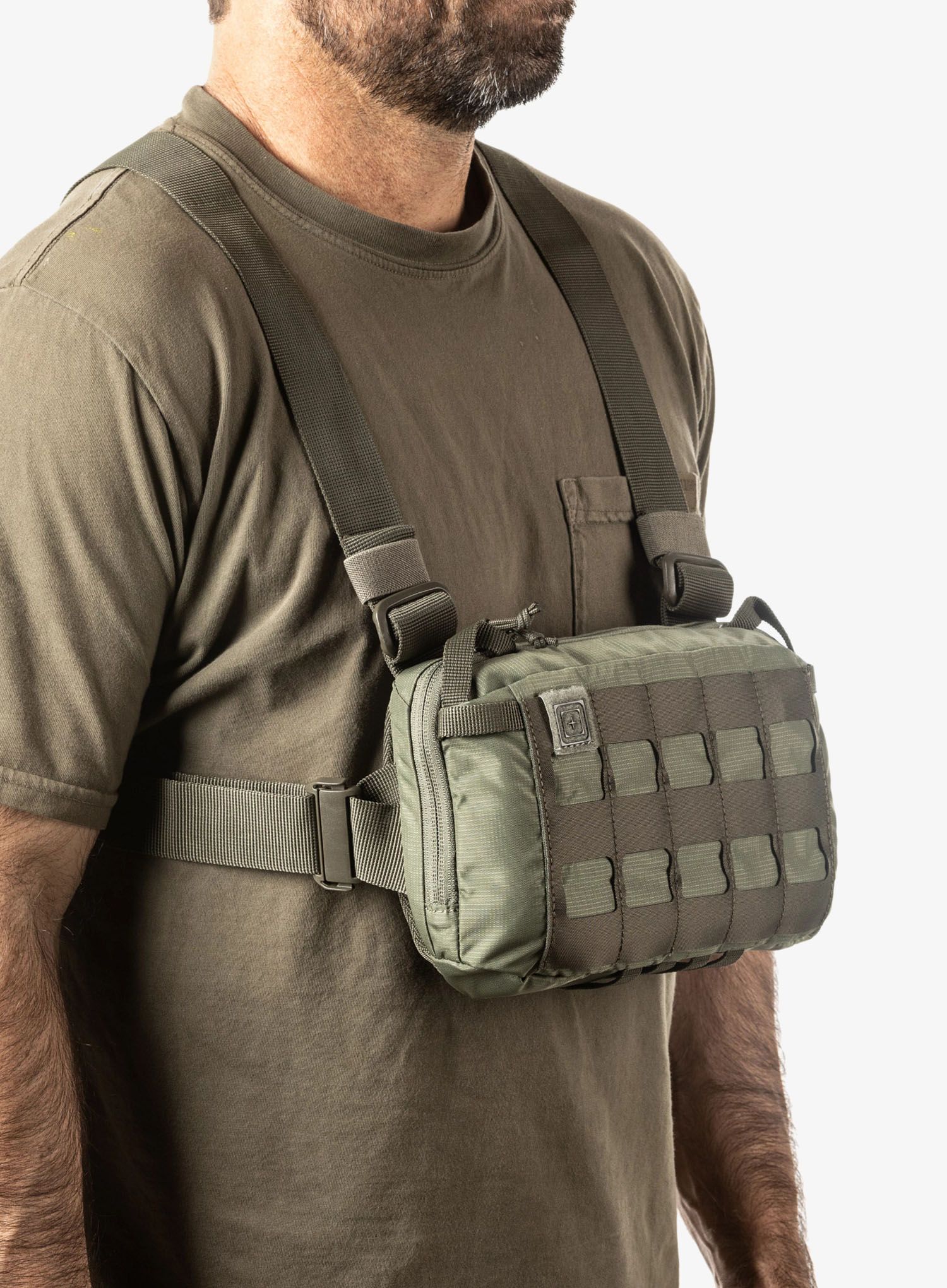 Torbica za čez ramo 5.11 Skyweight Survival Chest Pack - sage green