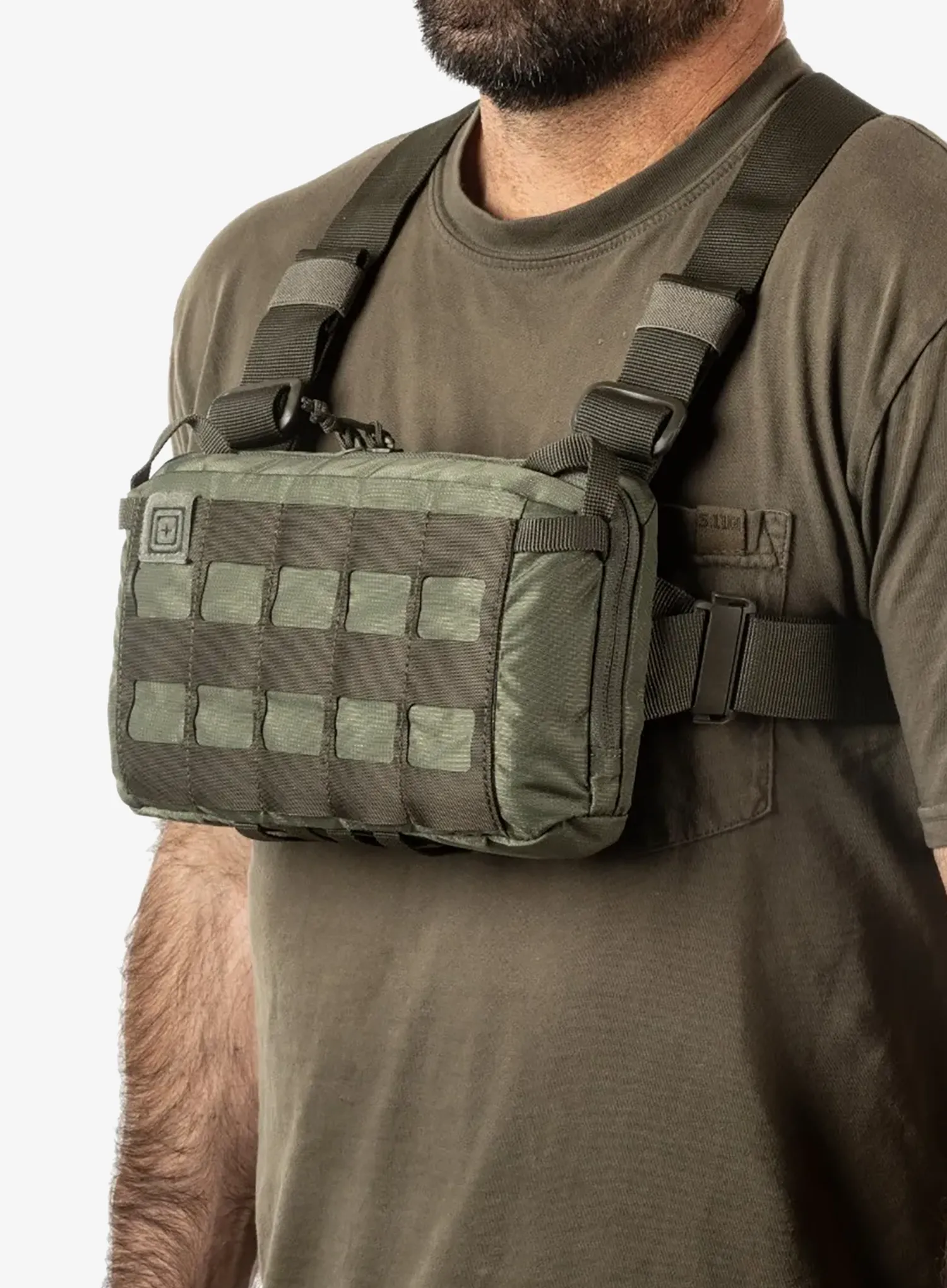 Torbica za čez ramo 5.11 Skyweight Survival Chest Pack - green