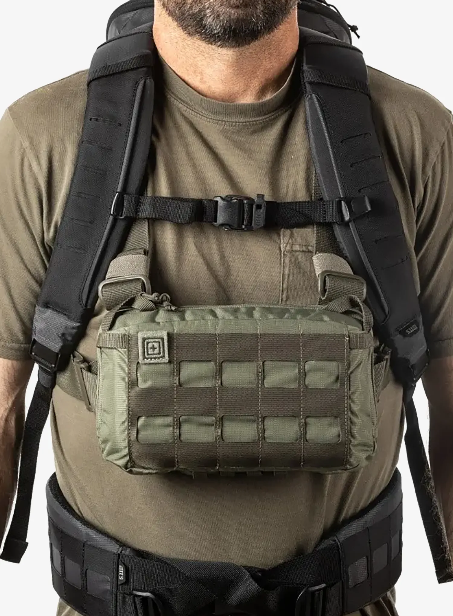 Torbica za čez ramo 5.11 Skyweight Survival Chest Pack - green