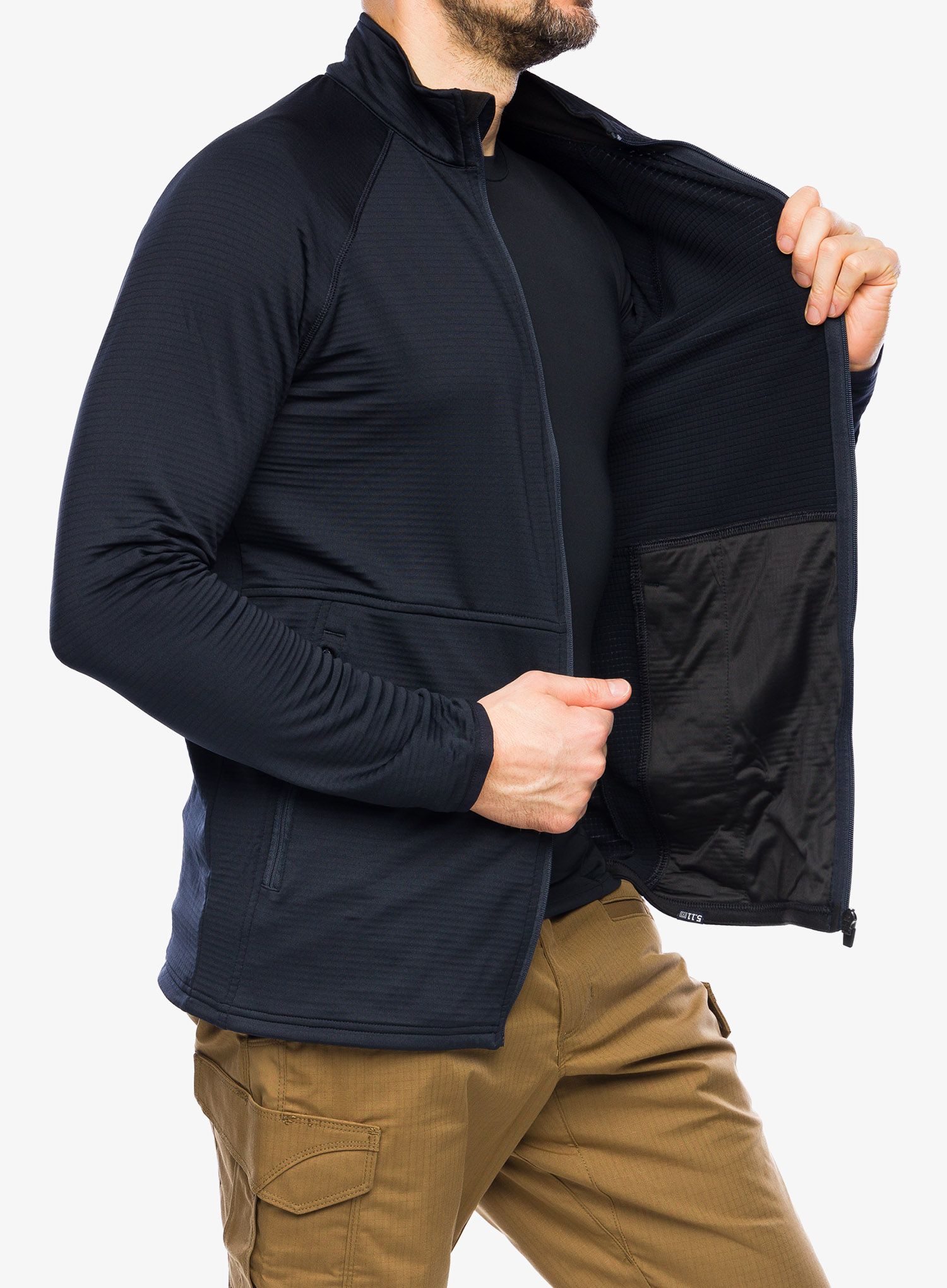 Flis 5.11 Stratos Full Zip - dark navy
