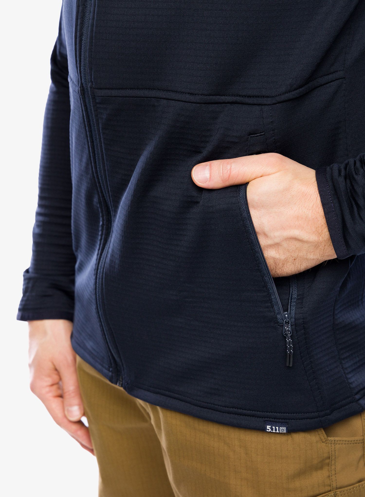 Flis 5.11 Stratos Full Zip - dark navy