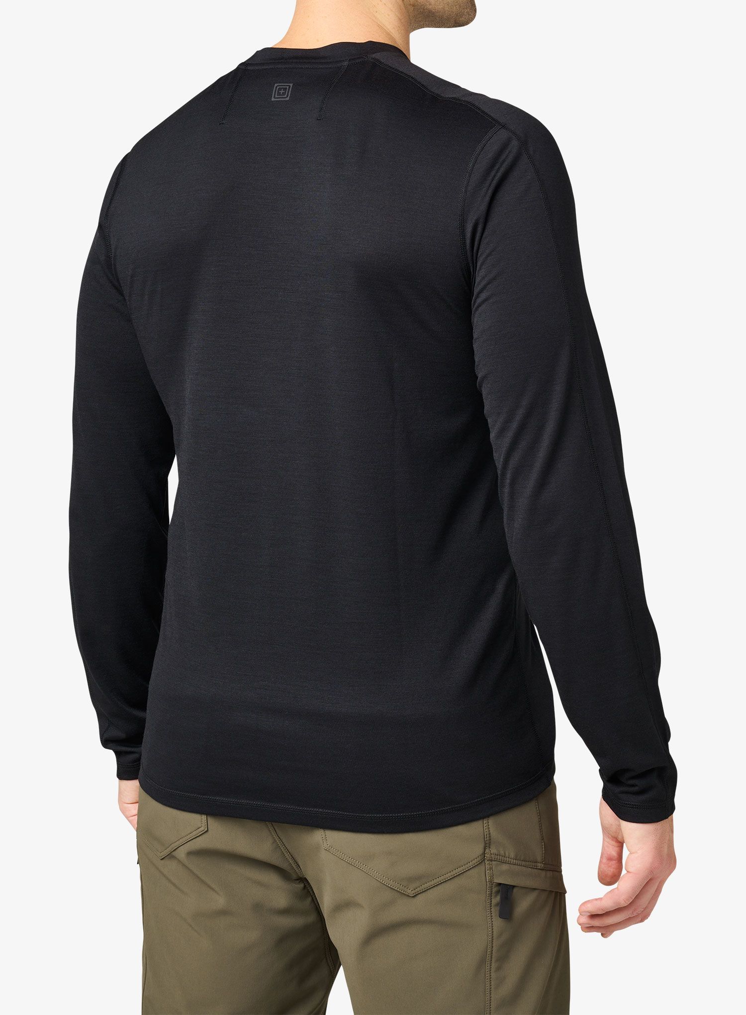 Majica z dolgimi rokavi 5.11 Sulli UV Merino Crew L/S - black
