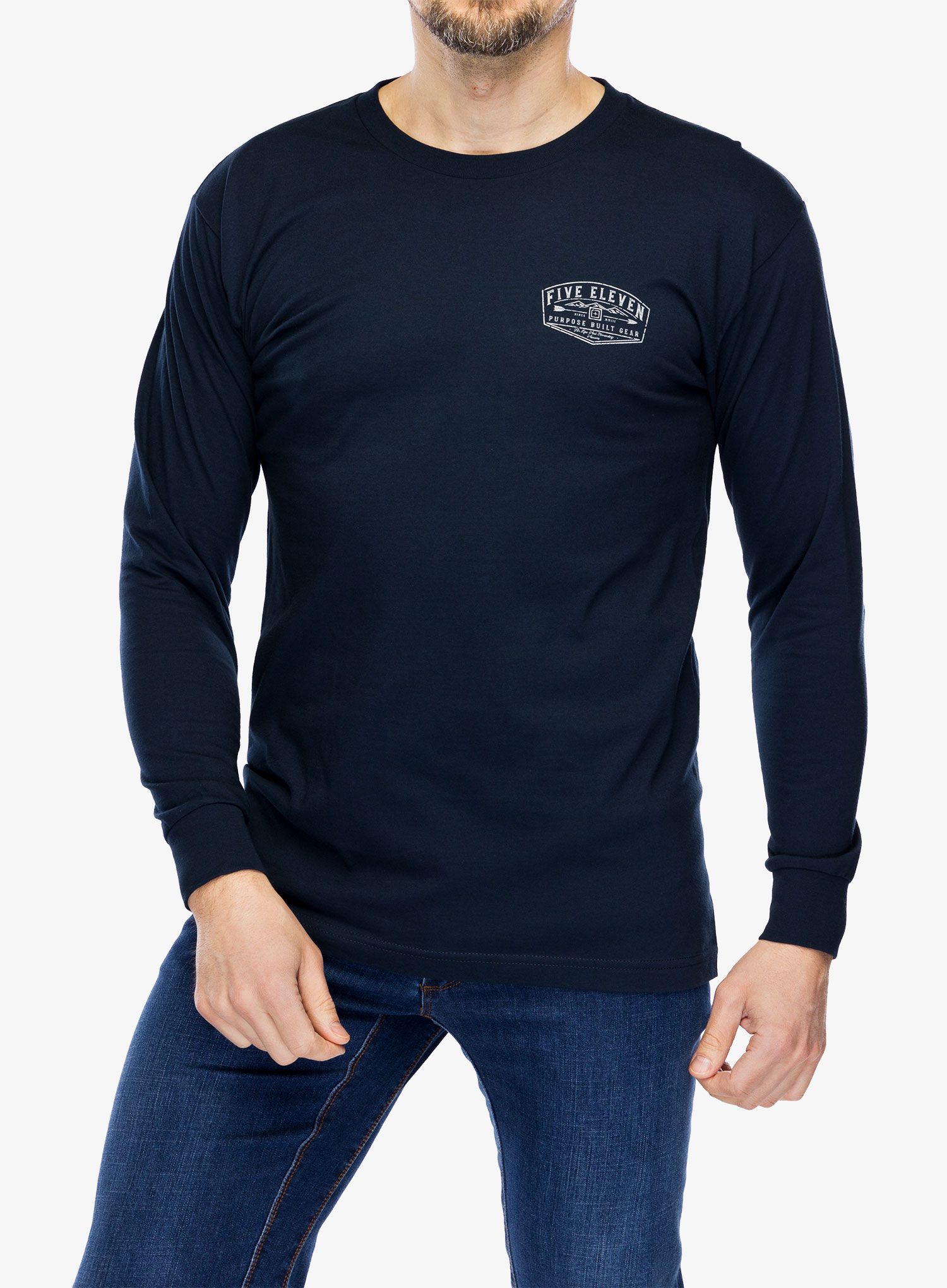 Majica z dolgimi rokavi 5.11 Tactical Traveler L/S Tee - navy