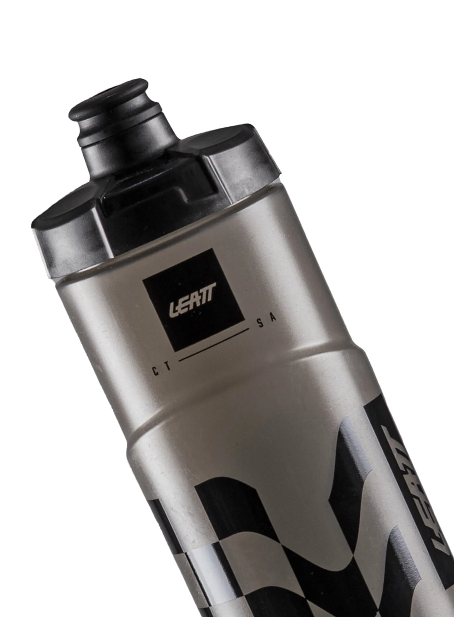 Bidon za kolo Leatt Bottle DuoValve 600 ml Fidlock - smoke