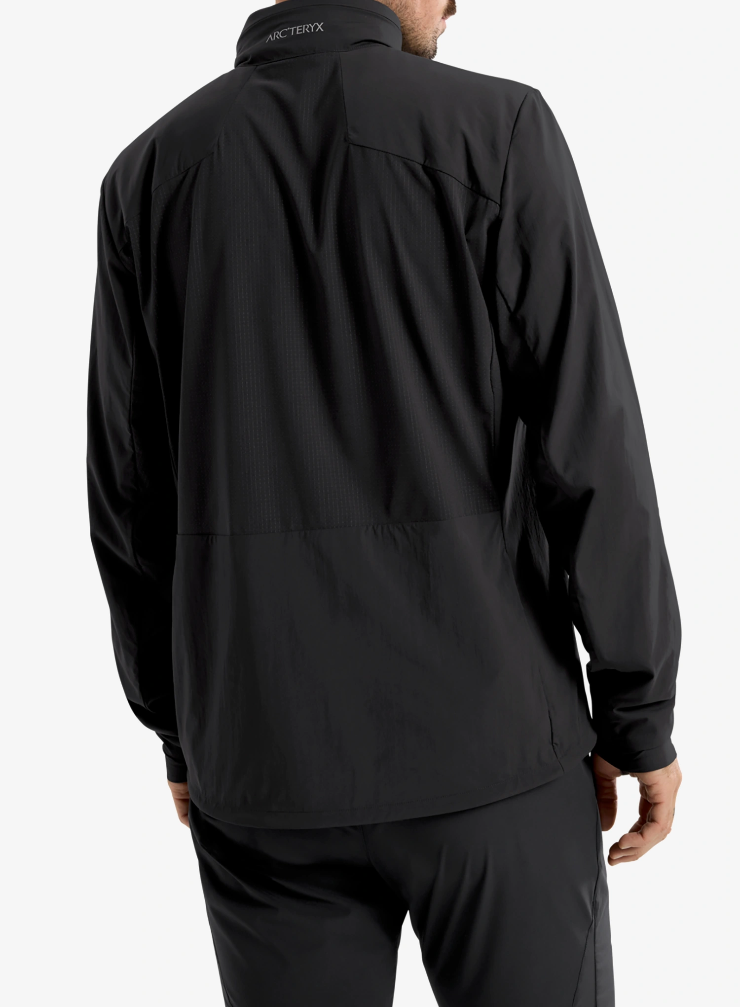 Jakna za tek Arcteryx Norvan Insulated Hoody - black
