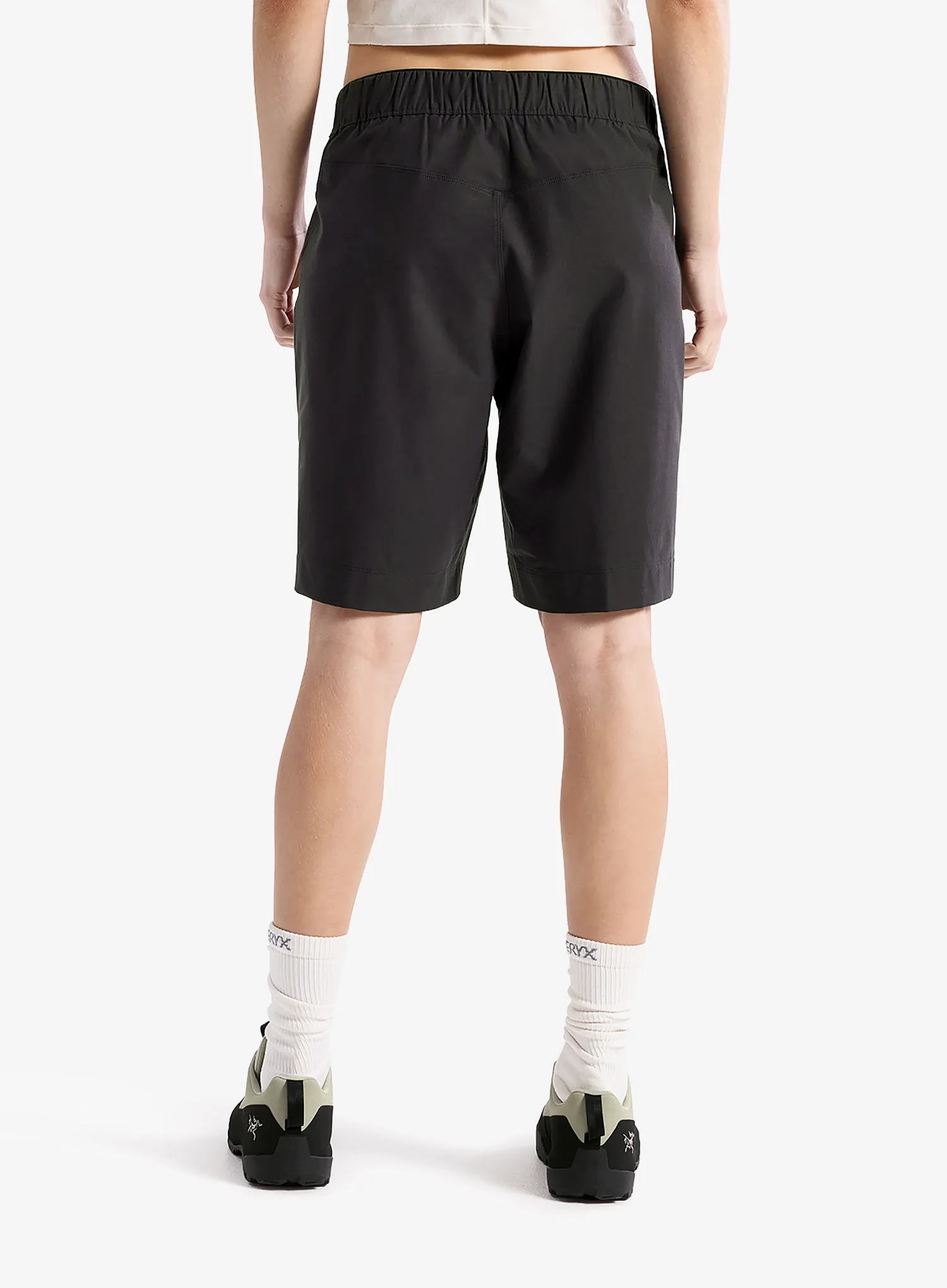 Ženske plezalne kratke hlače Arcteryx Kragg Cotton Short 9 - black