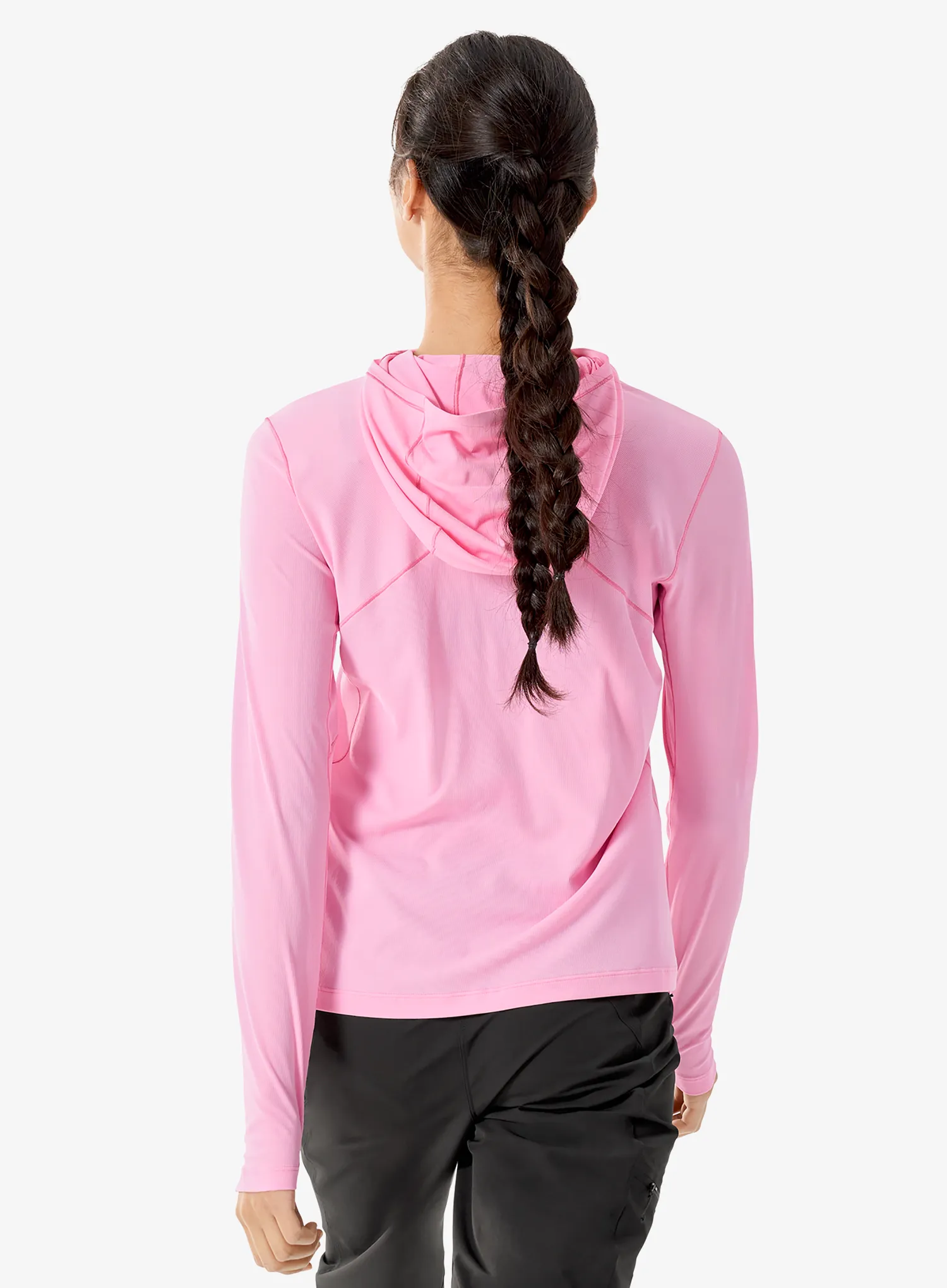 Ženska jopica Arcteryx Sunna Hoody - pineberry