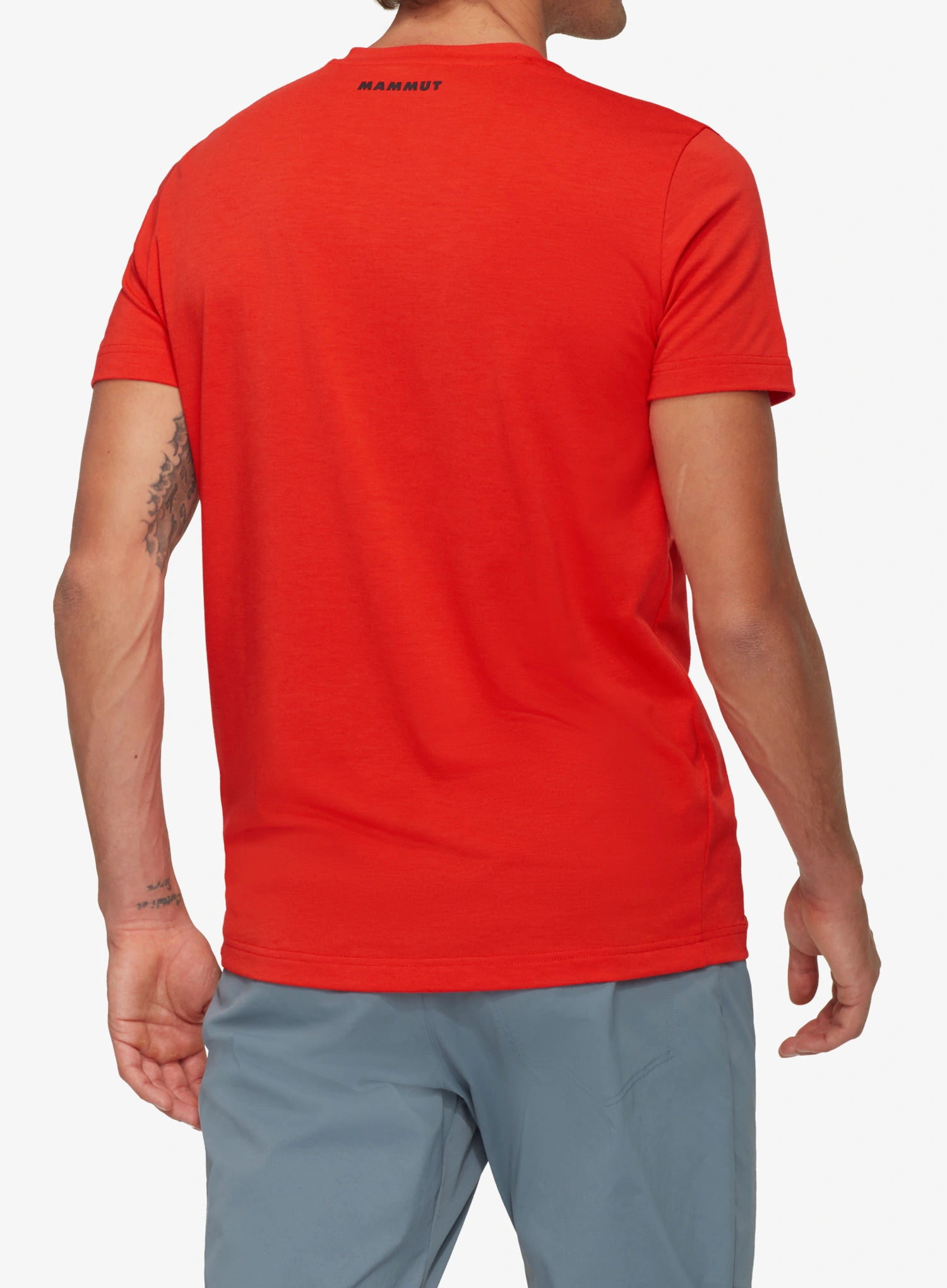 Majica s potiskom Mammut Trovat T-Shirt Mammut - mammut red