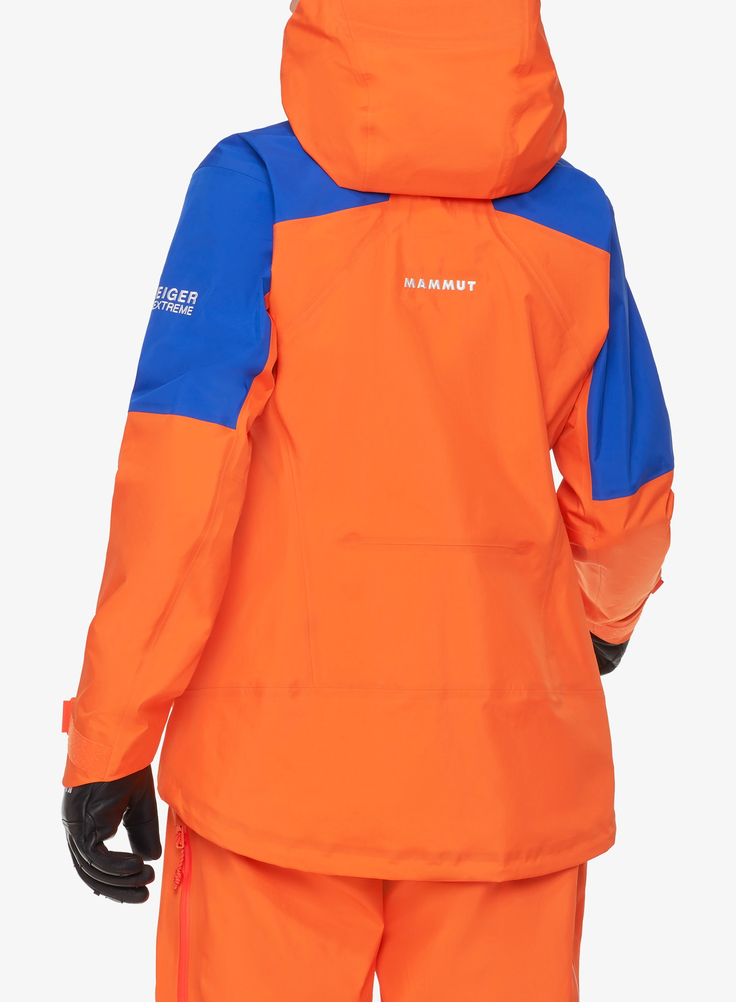 Ženska nepremočljiva jakna Mammut Eiger Nordwand Advanced HS Hooded Jacket - eiger orange/eiger