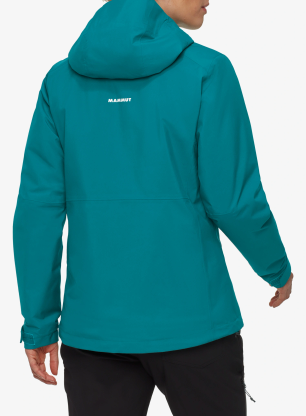 Ženska sintetična jakna Mammut Linard HS Thermo Hooded Jacket - deep teal