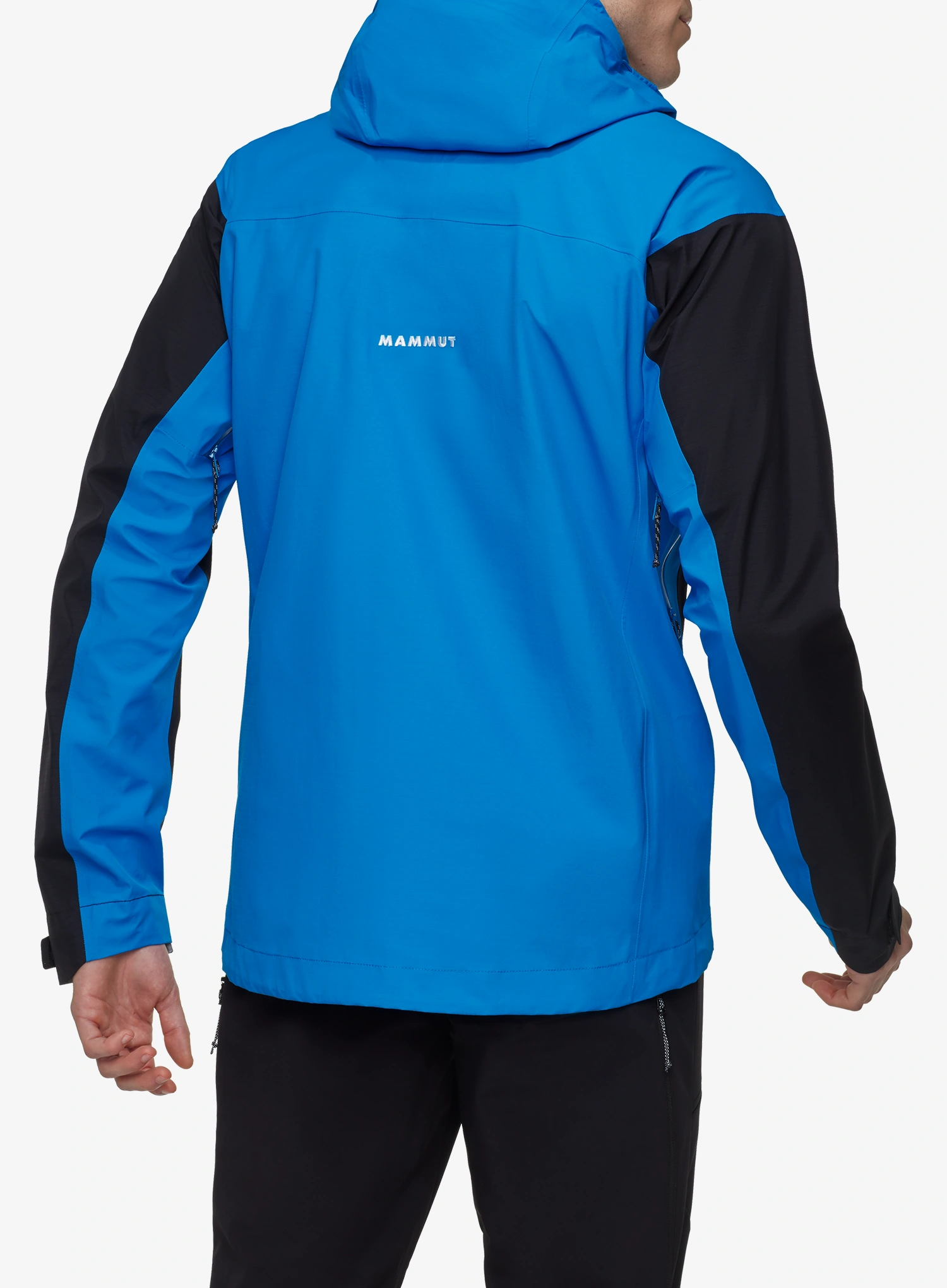 Nepremočljiva jakna Mammut Taiss HS Hooded Jacket - glacier blue/black