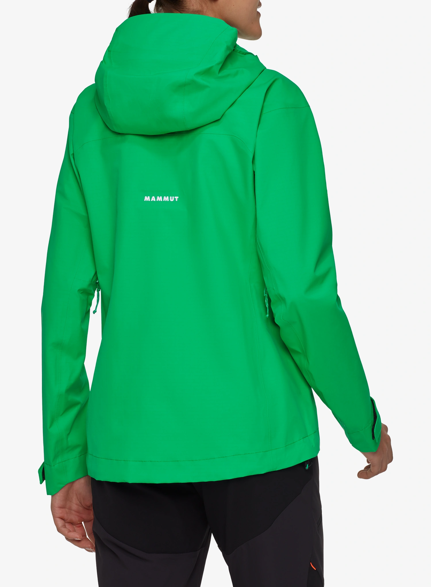 Ženska nepremočljiva jakna Mammut Taiss HS Hooded Jacket - pinea