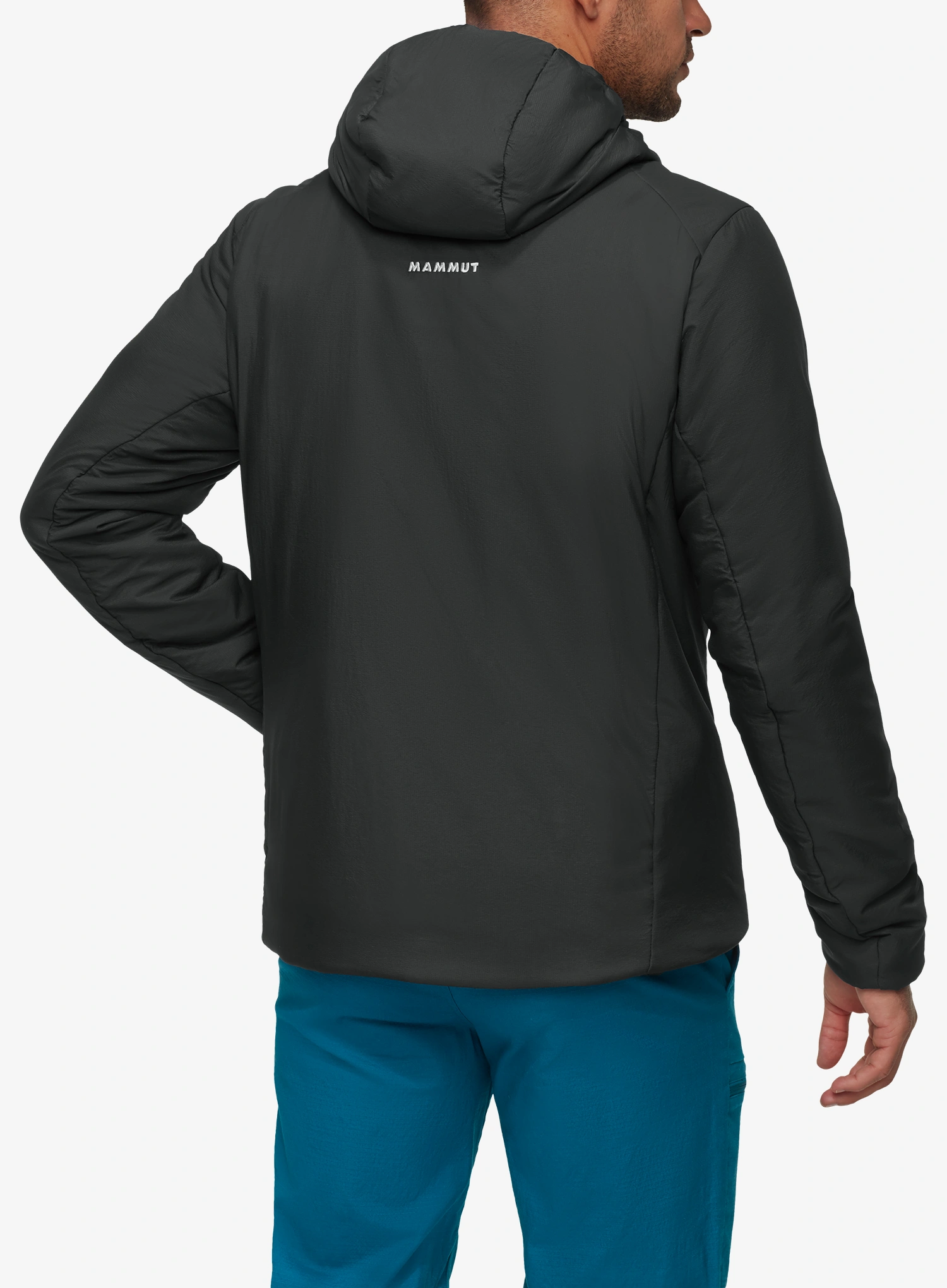 Sintetična jakna Mammut Rime IN Hooded Jacket - black