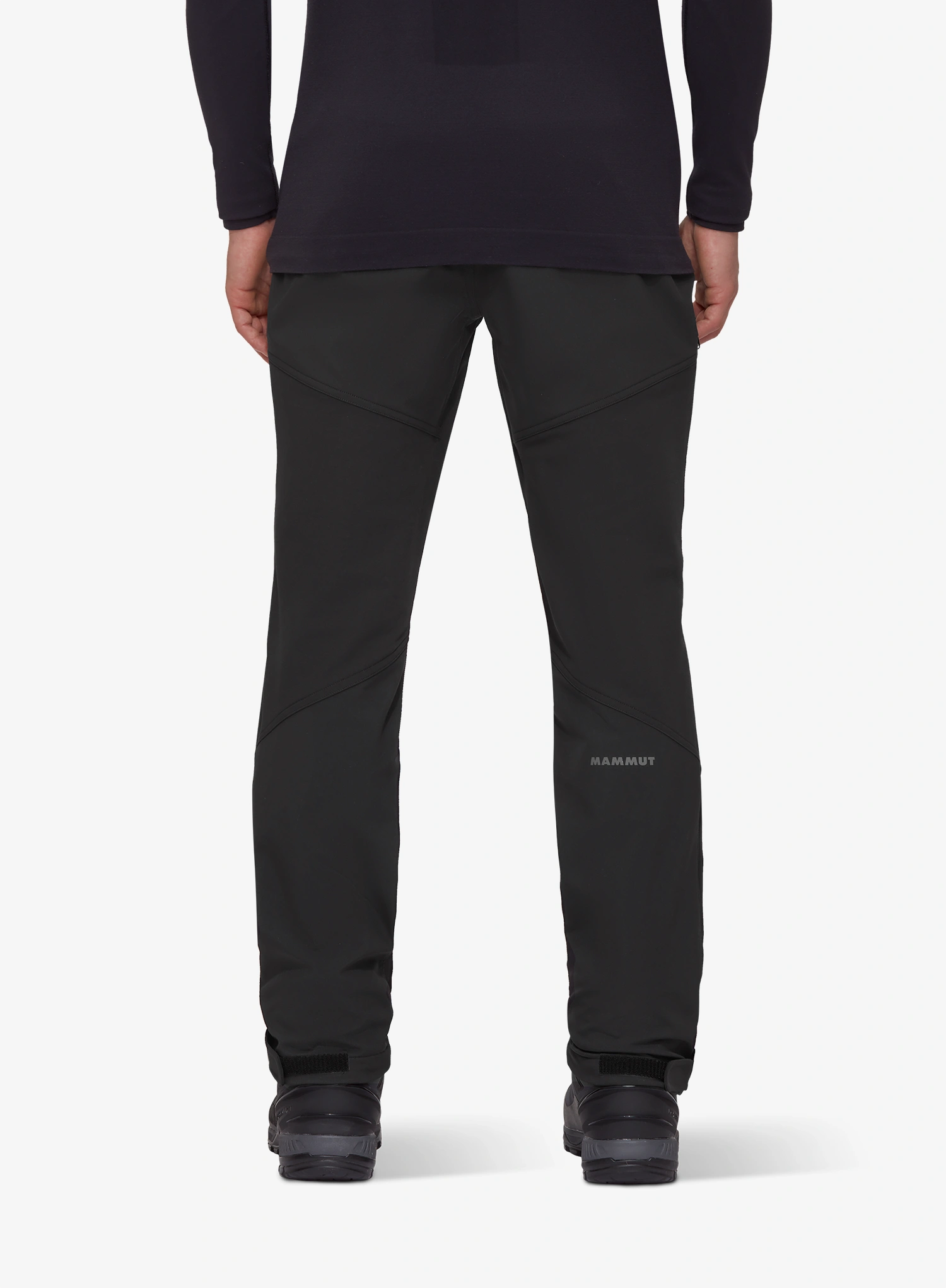 Softshell hlače Mammut Zinal Guide SO Hybrid Pants - black