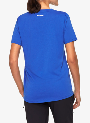 Ženska športna majica Mammut Eiger Logo T-Shirt - eiger blue