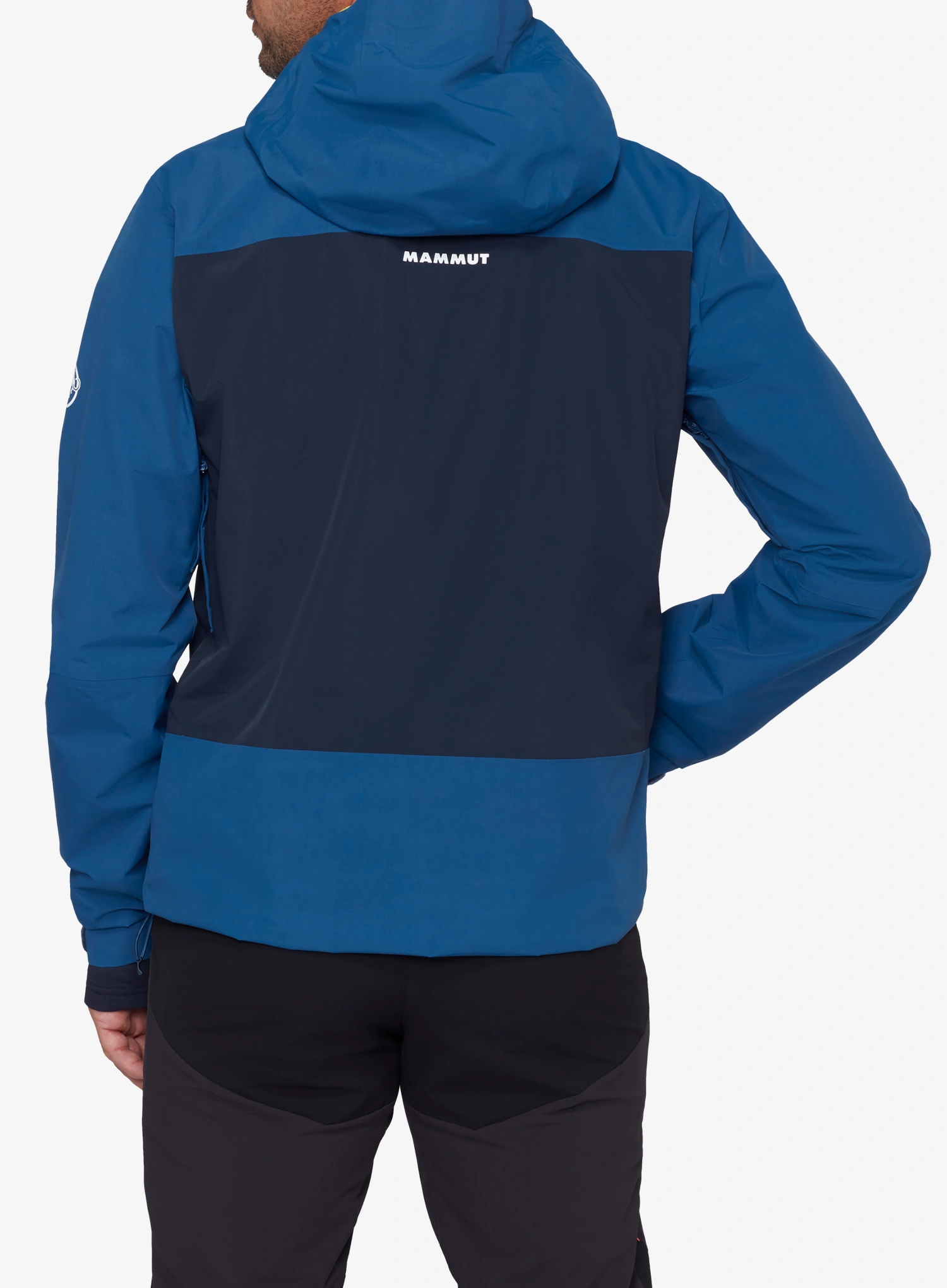 Nepremočljiva jakna Mammut Crag HS Hooded Jacket - tschiel/marine